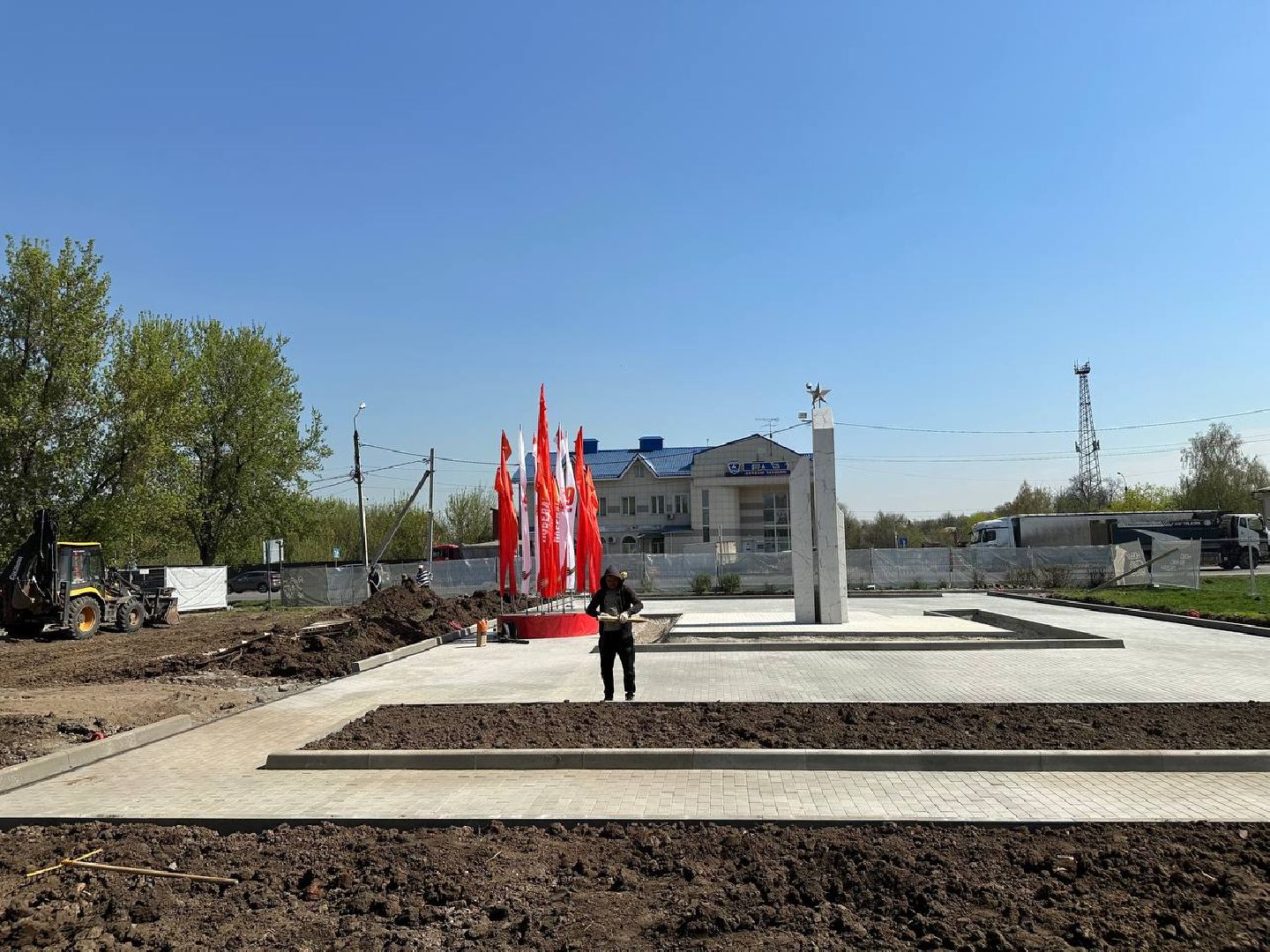 мемориал, благоуствойство, домодедово,