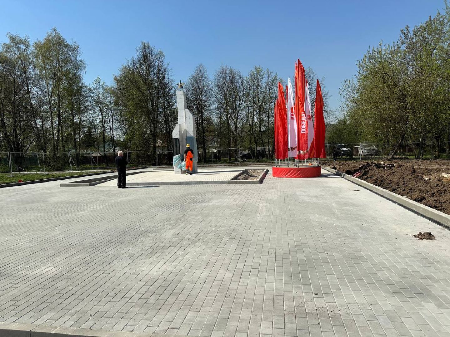 мемориал, благоуствойство, домодедово,