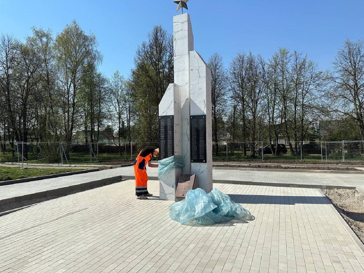 мемориал, благоуствойство, домодедово,