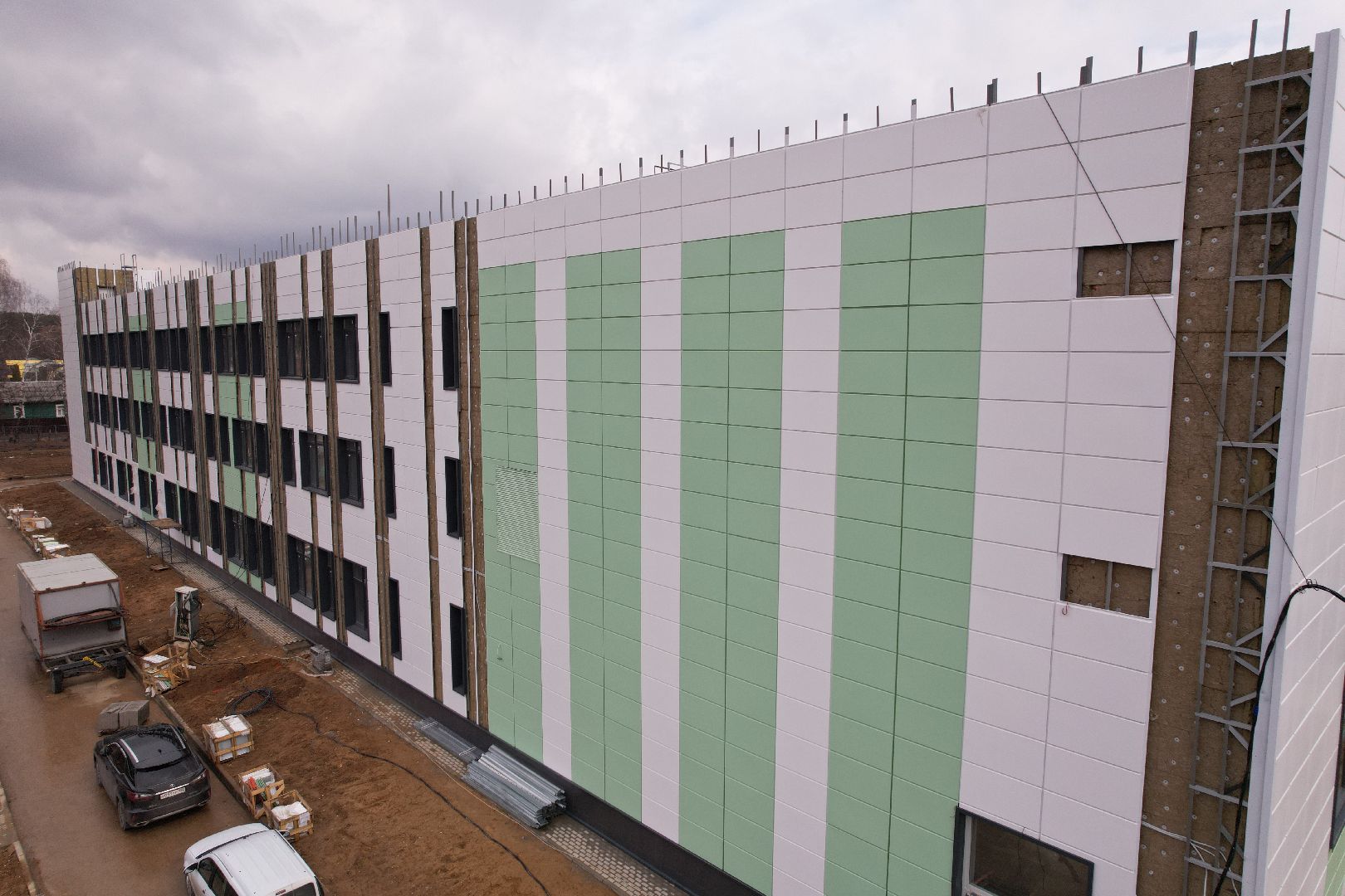 видео с коптера, барыбинская школа, образование в домодедове,