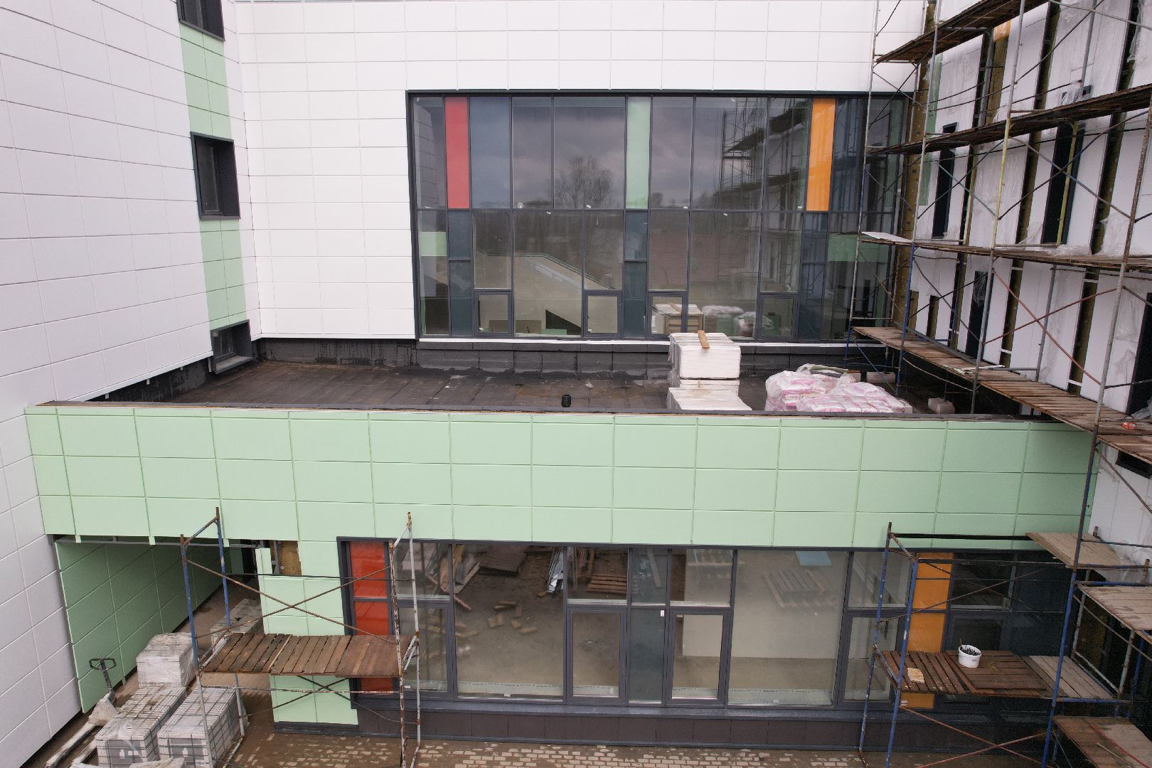 видео с коптера, барыбинская школа, образование в домодедове,