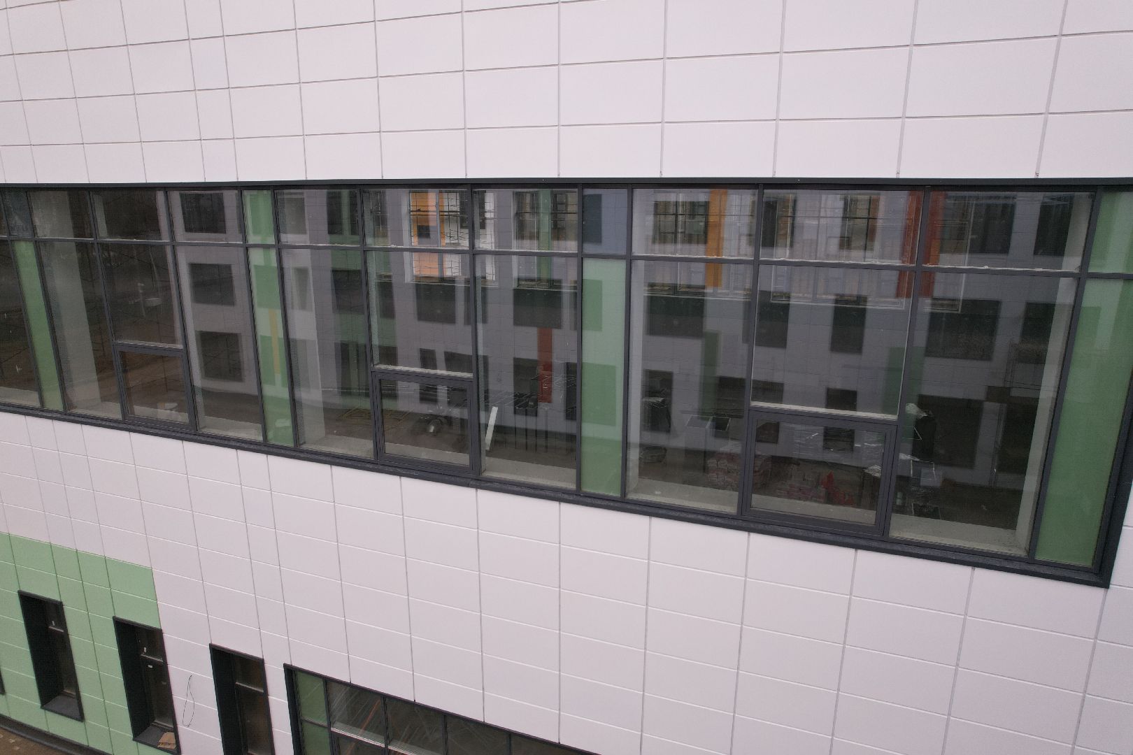 видео с коптера, барыбинская школа, образование в домодедове,