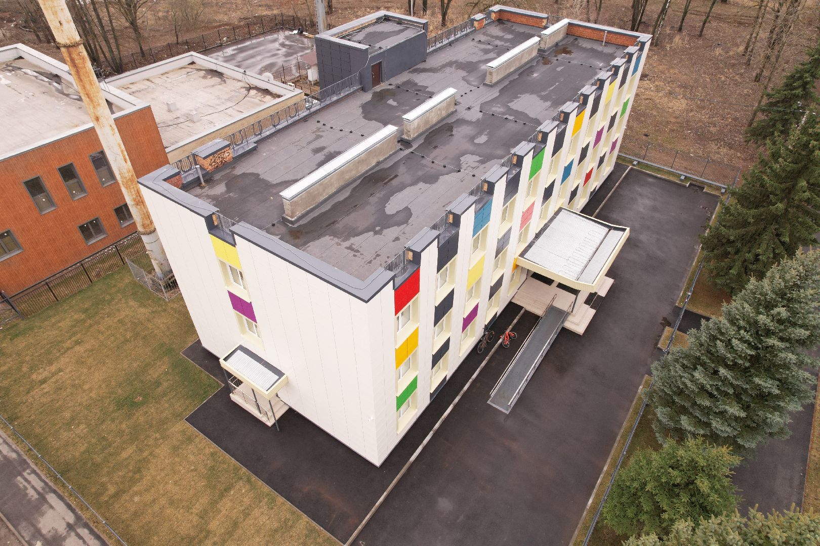 видео с коптера, школ искусств в Растуново , школа искусств домодедово,