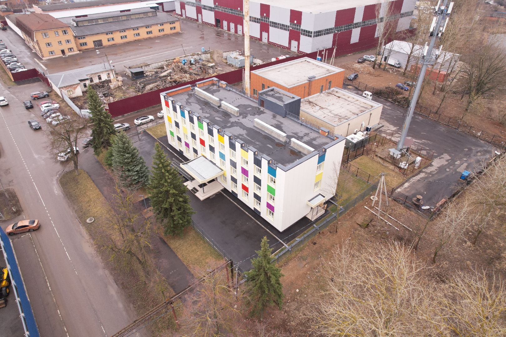 видео с коптера, школ искусств в Растуново , школа искусств домодедово,