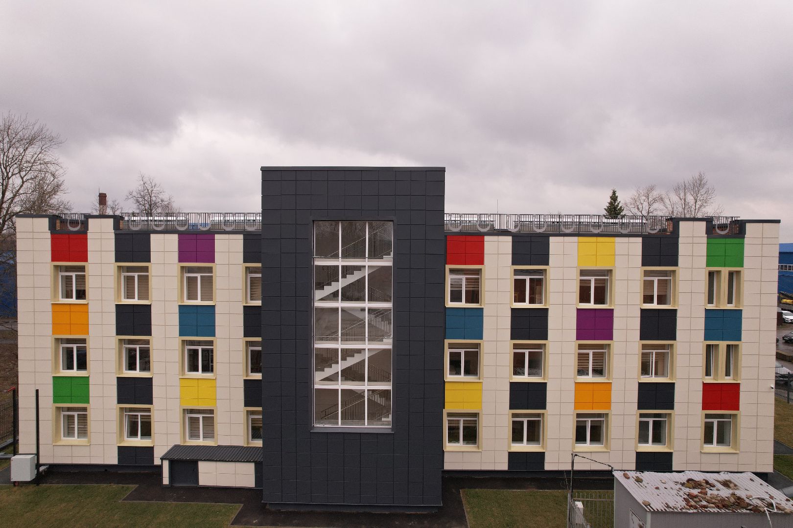 видео с коптера, школ искусств в Растуново , школа искусств домодедово,