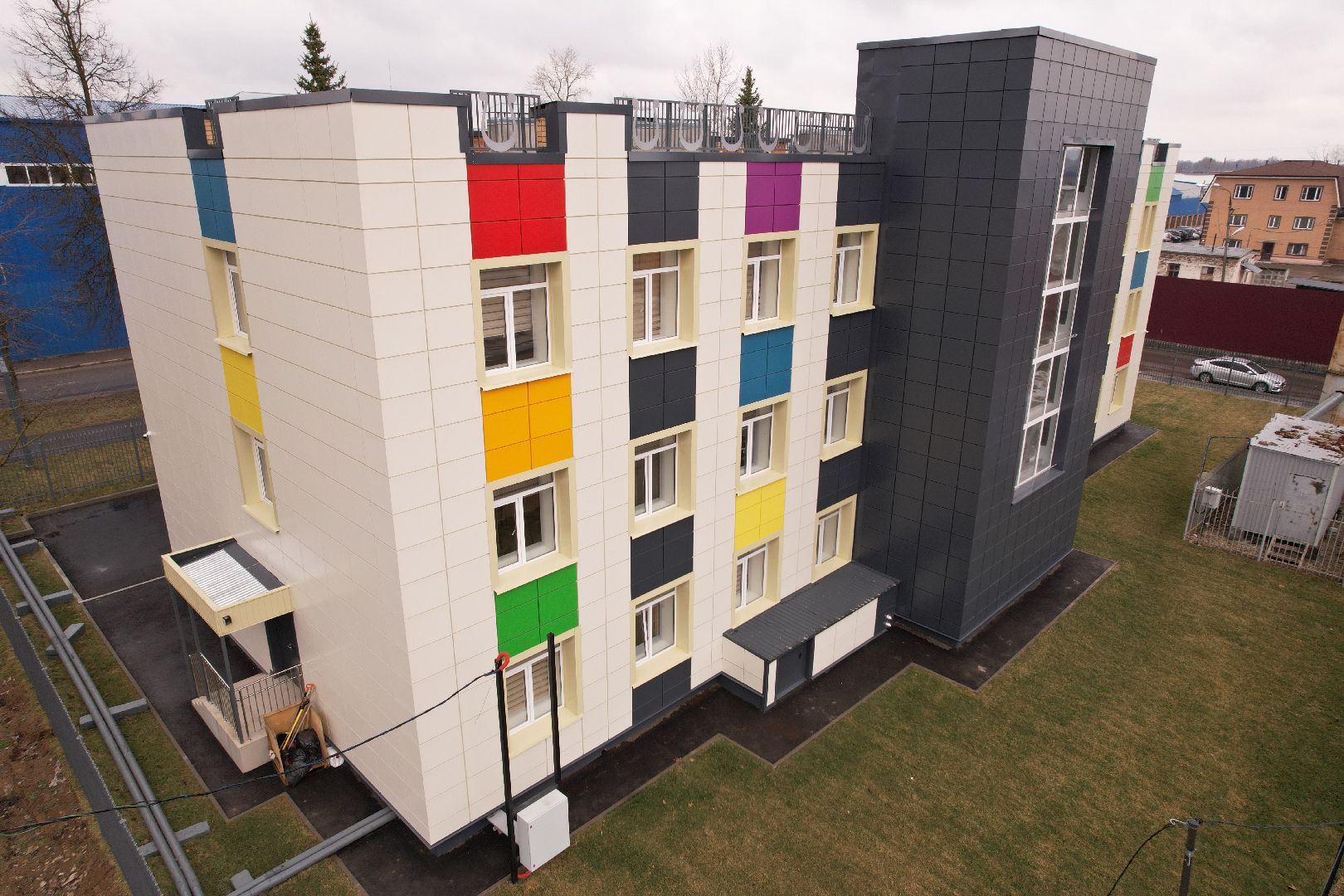 видео с коптера, школ искусств в Растуново , школа искусств домодедово,