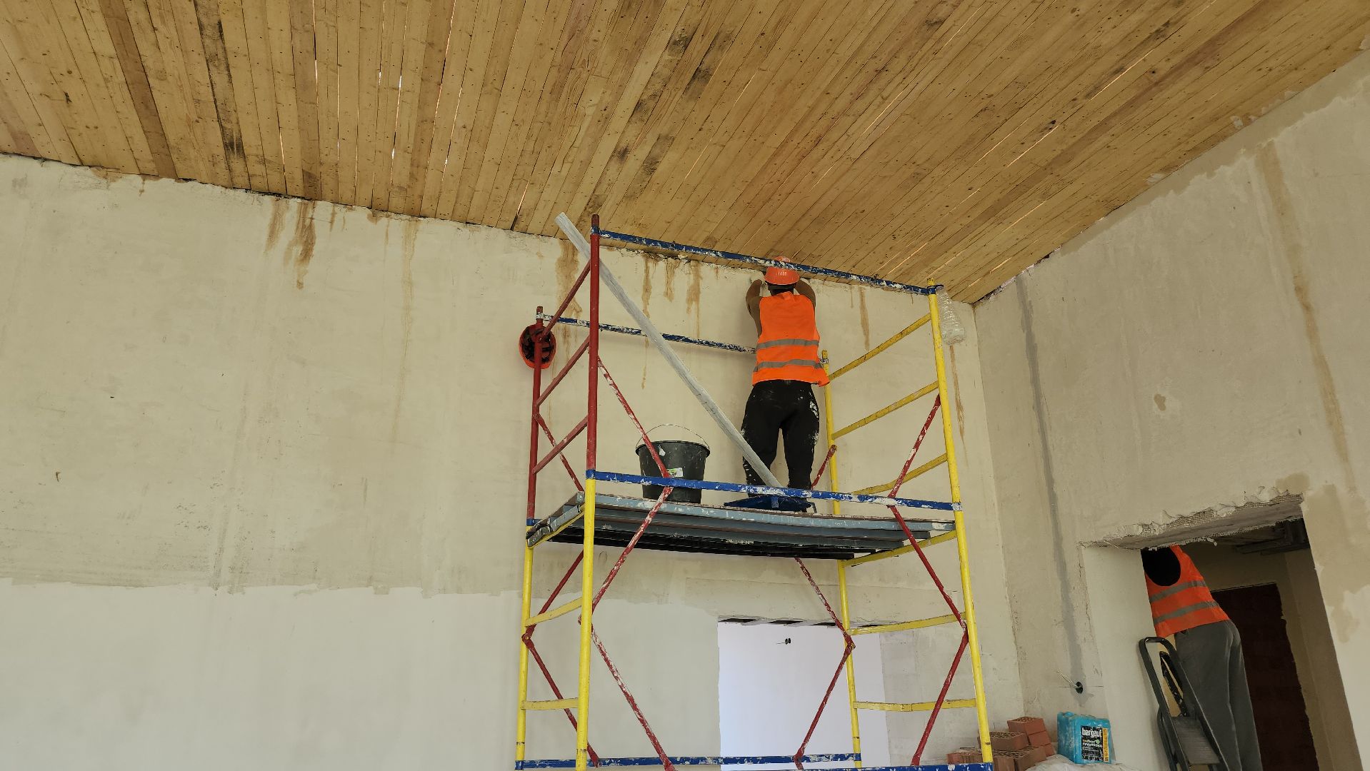 люберцы, ремонт гимназии 5, строители,