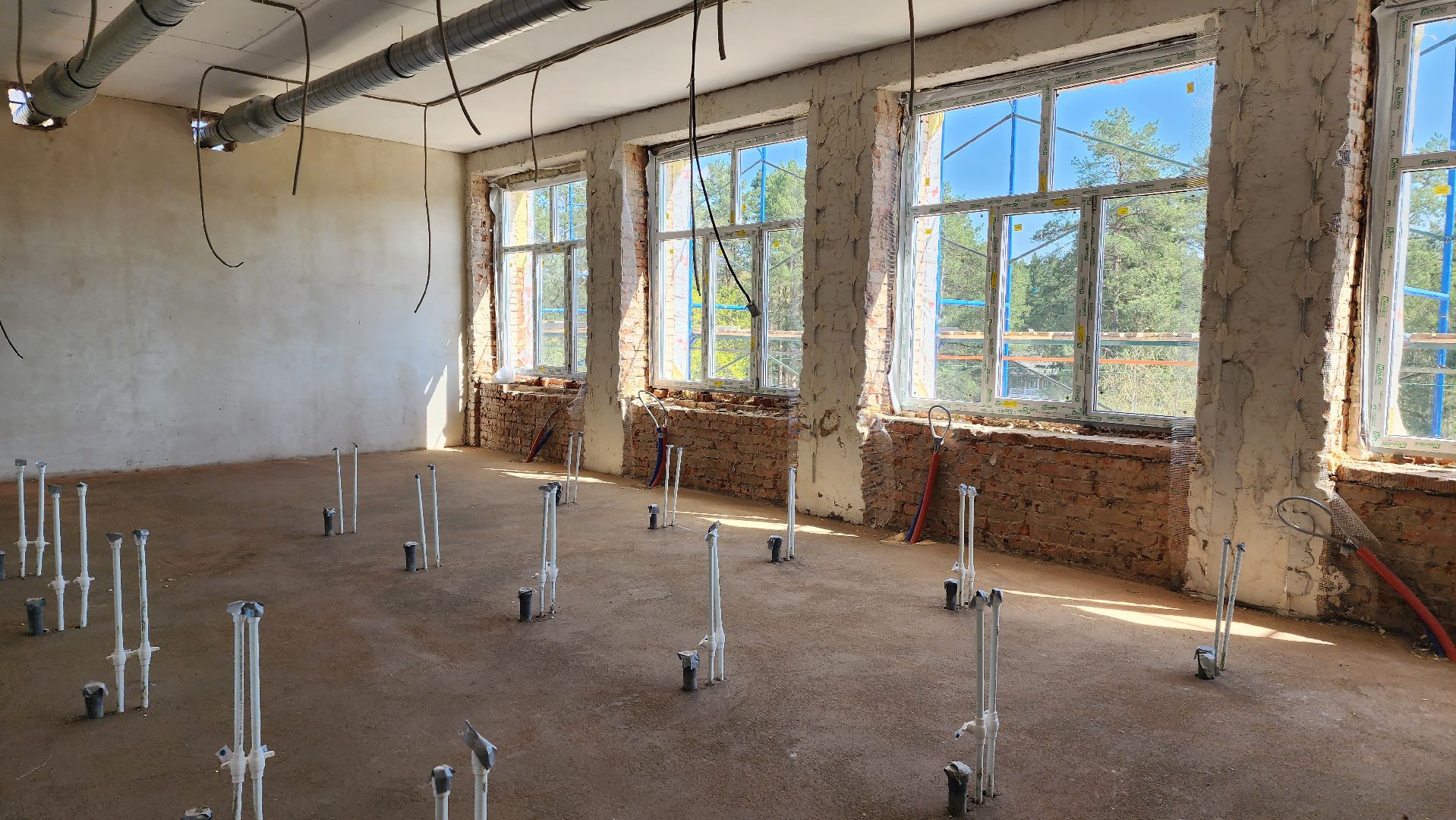 истра, капремонт школы, строительство,