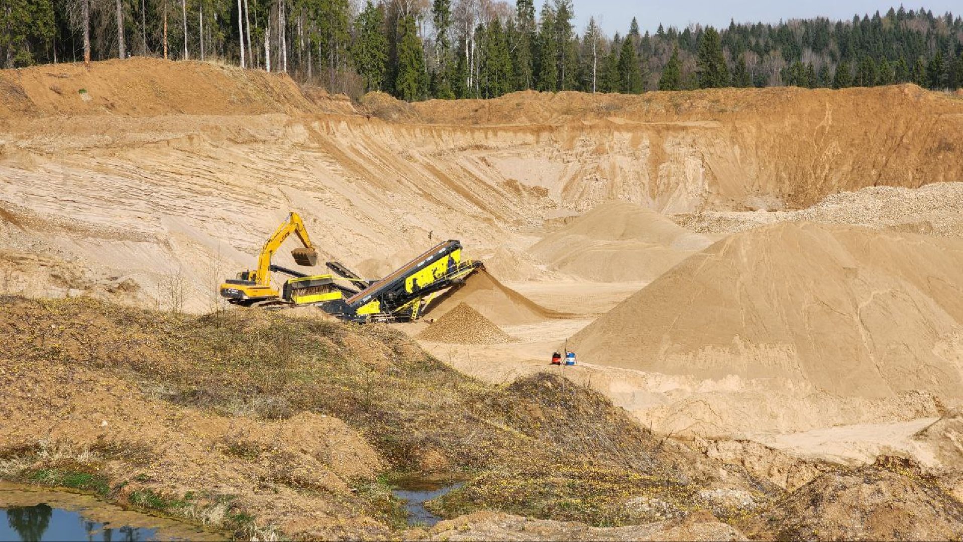 Дмитров, Дорстрой-12, Недропользование, Горнодобывающее оборудование,