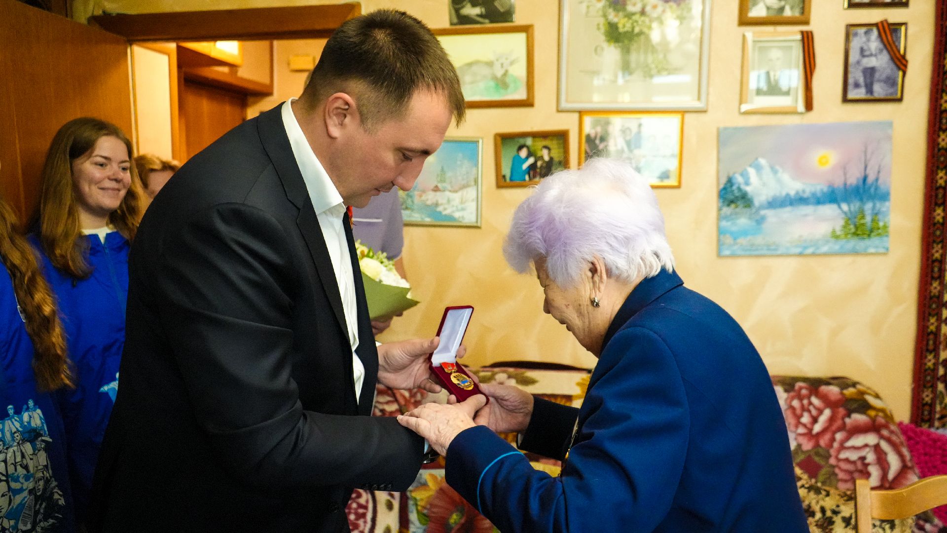 ветеран вов, награда ,