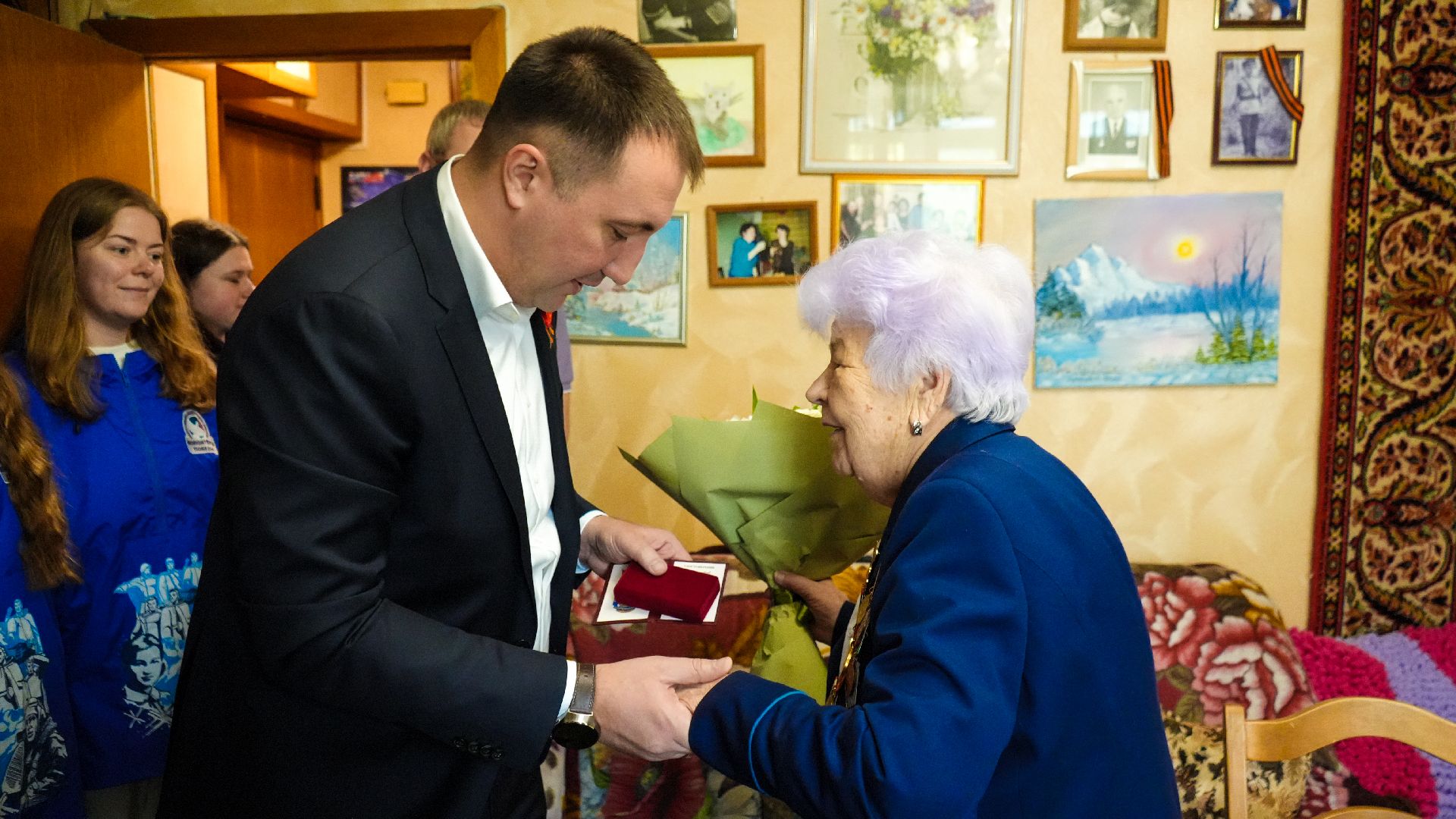 ветеран вов, награда ,