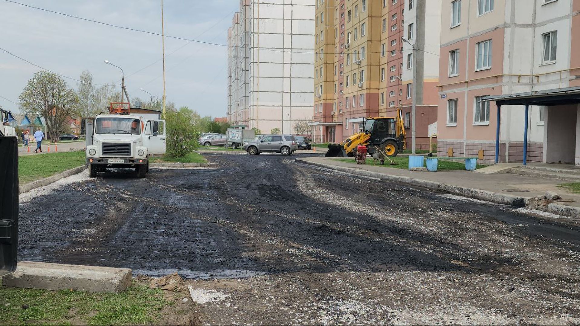 Луховицы, Благоустройство, ремонт дорог,