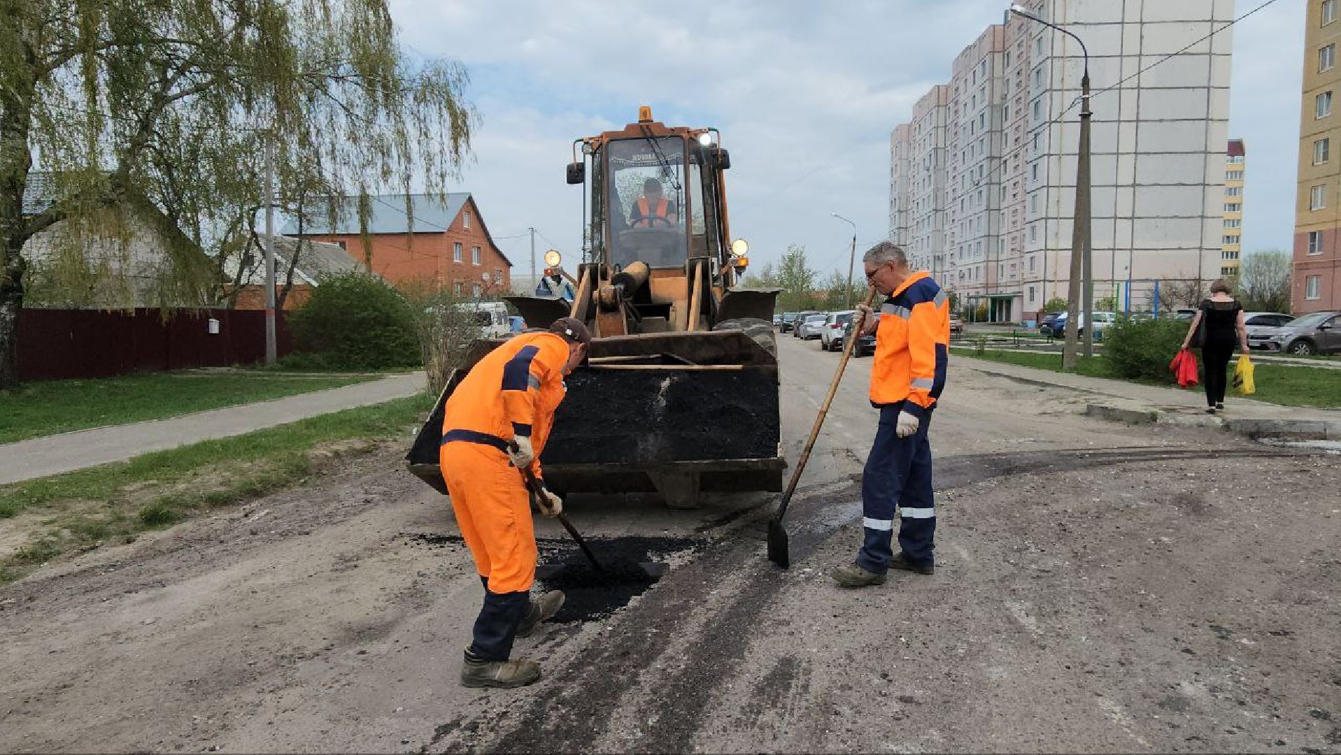 Луховицы, Благоустройство, ремонт дорог,