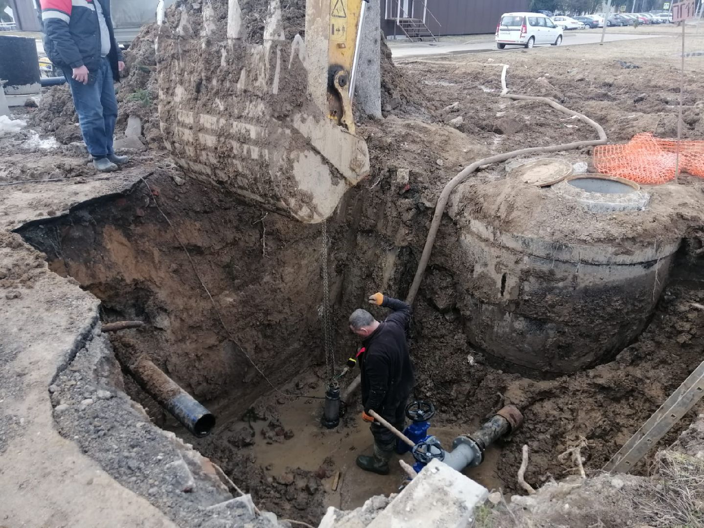 жкх, благоустройство, городской округ восход, колодец, водопровод,