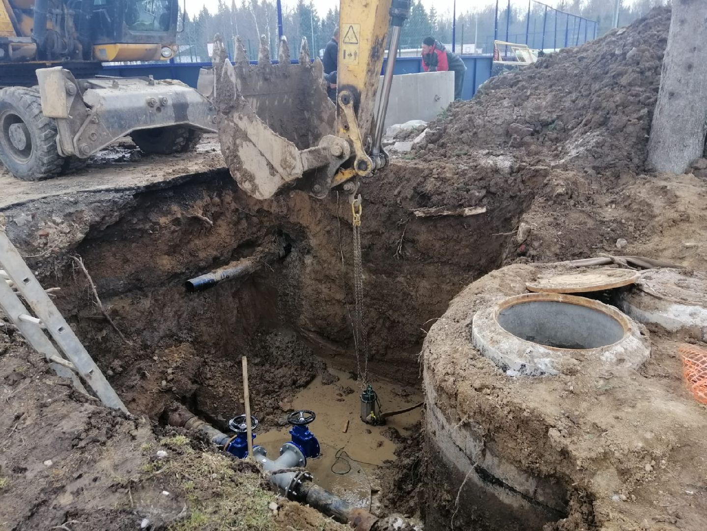 жкх, благоустройство, городской округ восход, колодец, водопровод,