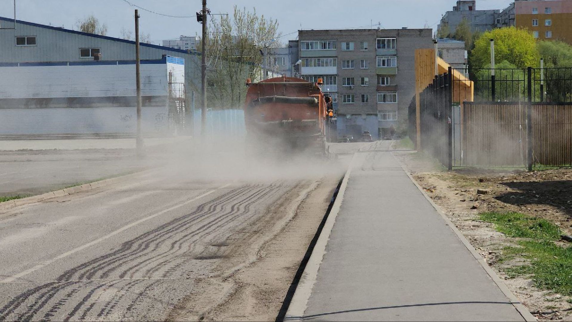 луховицы, благоустройство, уборка улиц,