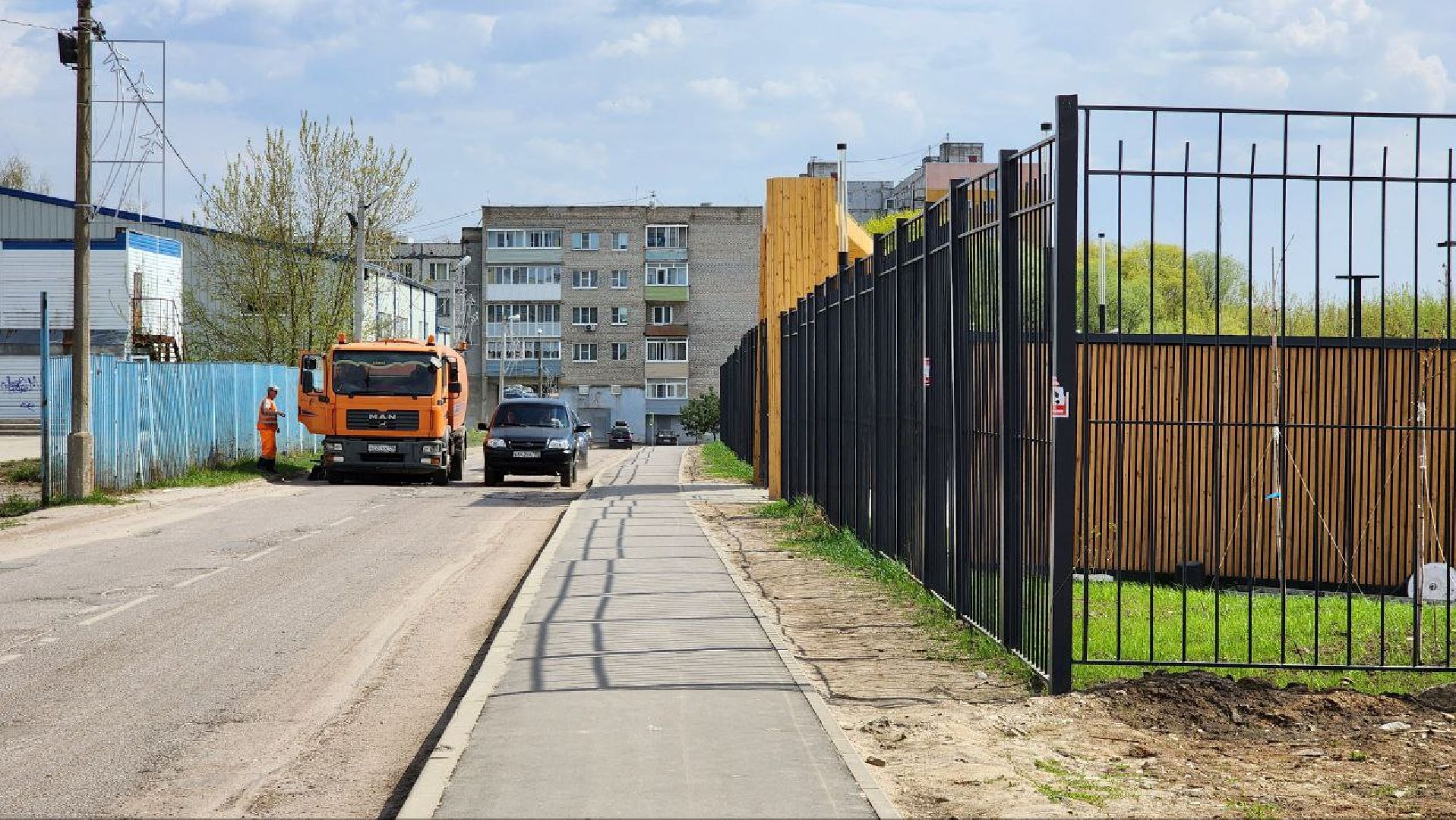 луховицы, благоустройство, уборка улиц,