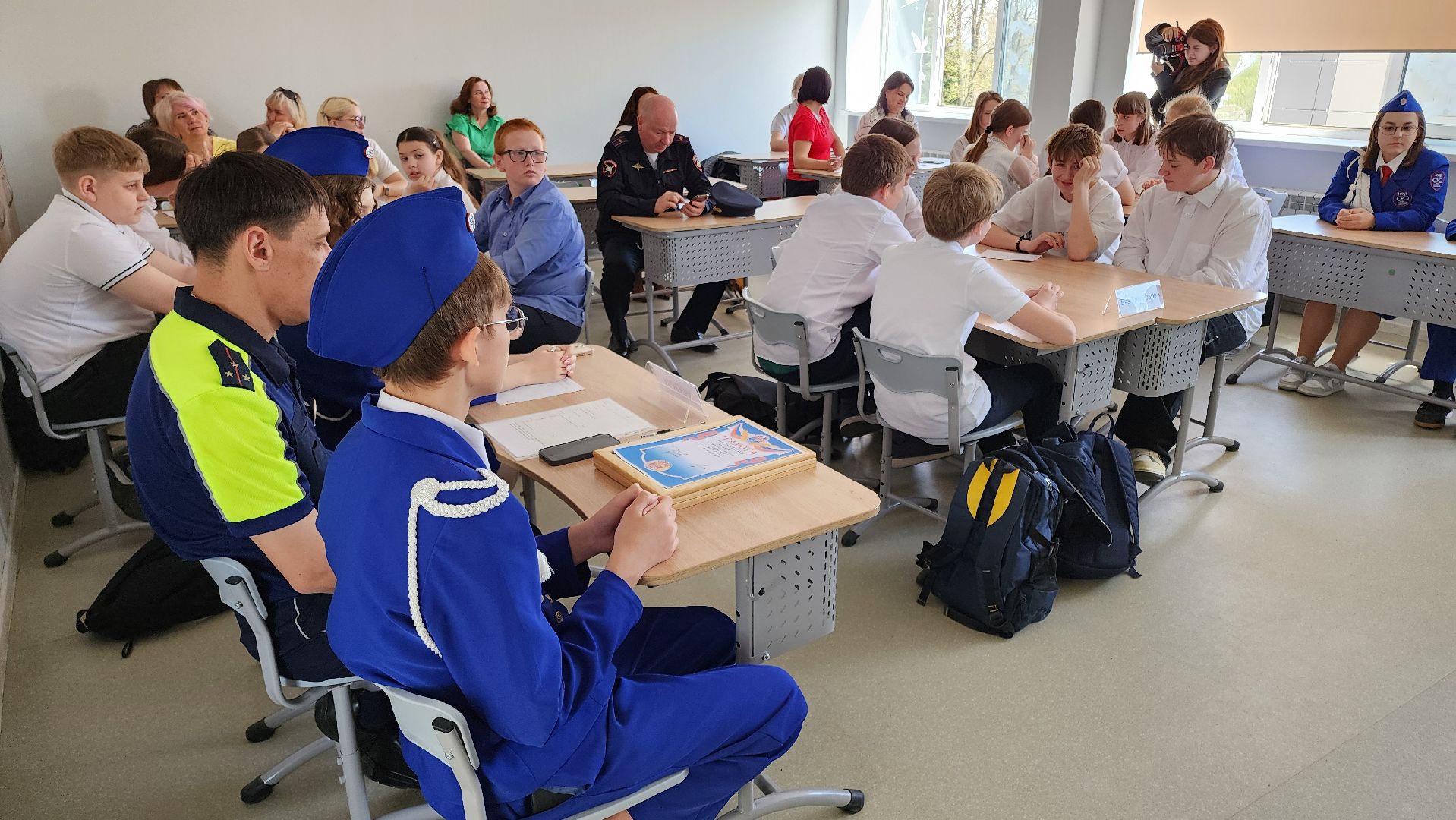 кашира, школа, юид, гаи, госавтоинспекция, квиз, безопасность дорожного движения,