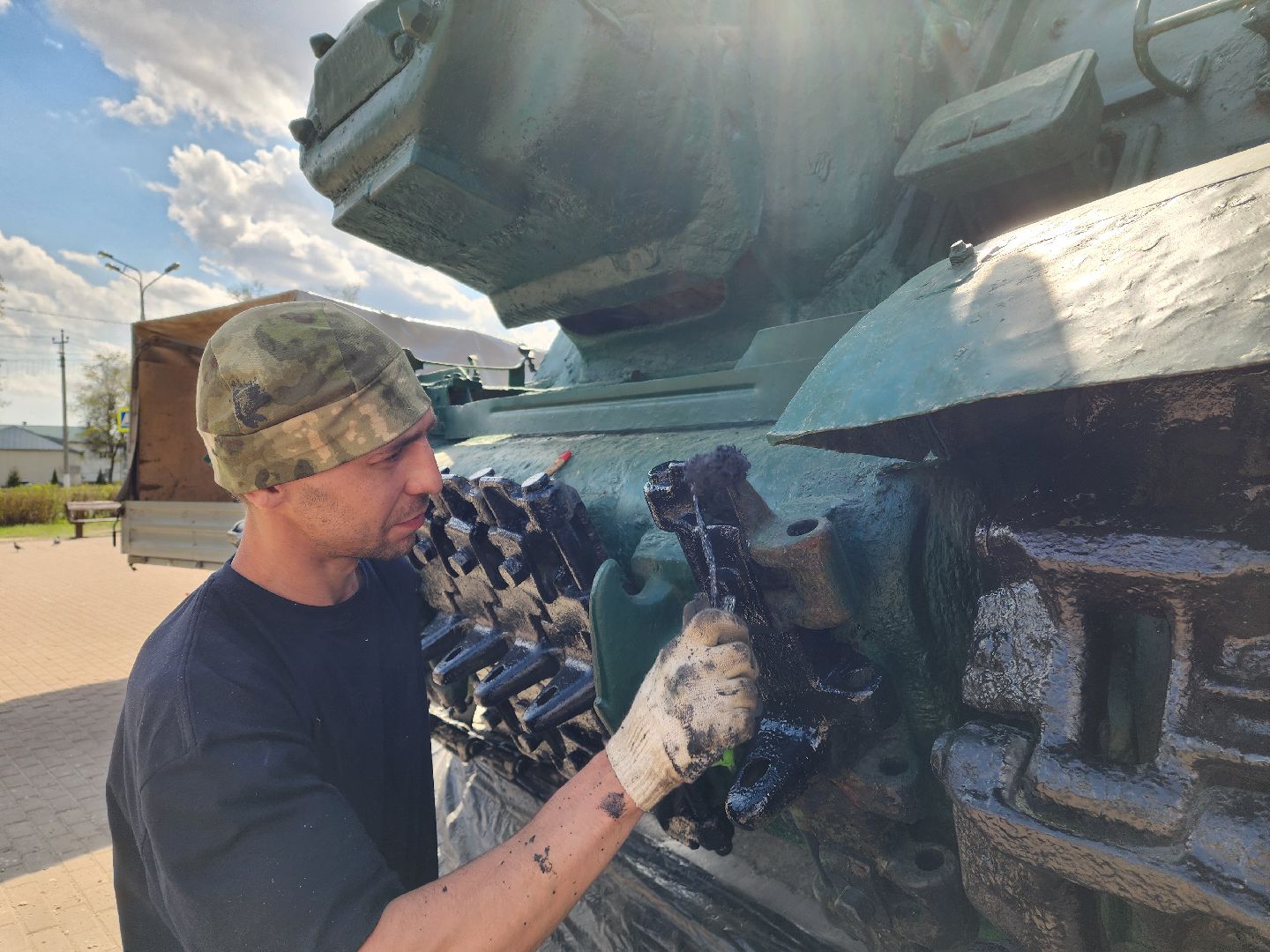 красноармейск, городской округ пушкинский, 80 - летие победы,  благоустройство, памятники вов,