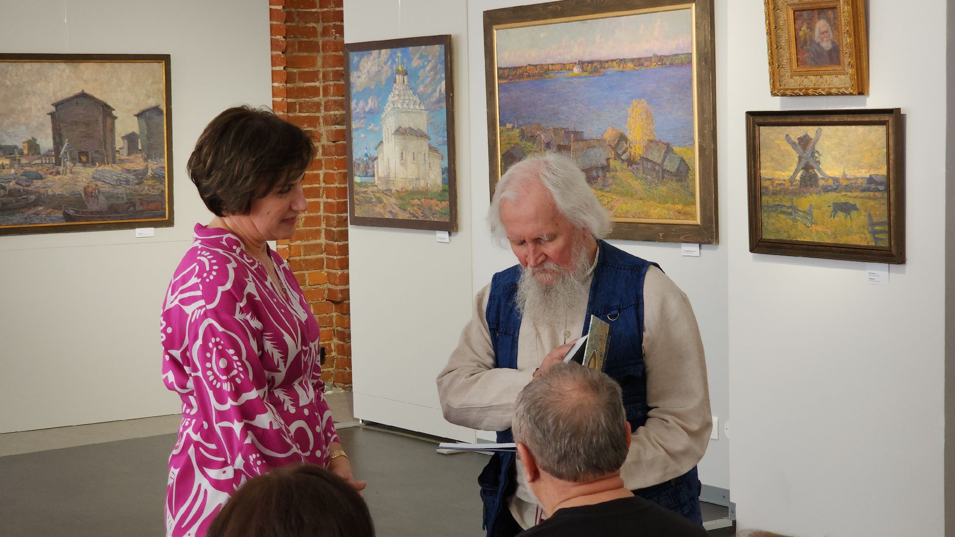 выставка картин, заслуженный художник россии, щёлково,