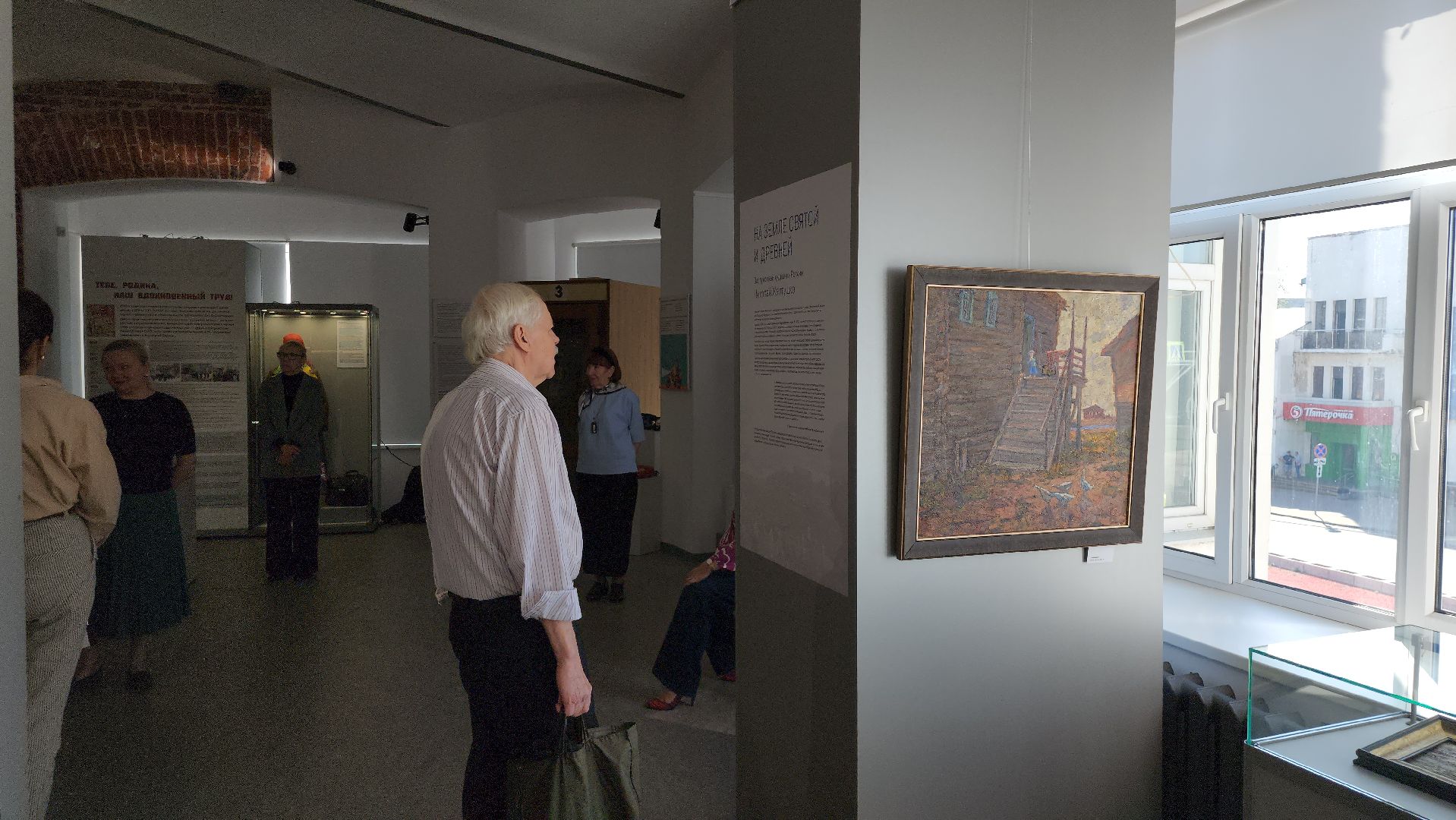 выставка картин, заслуженный художник россии, щёлково,