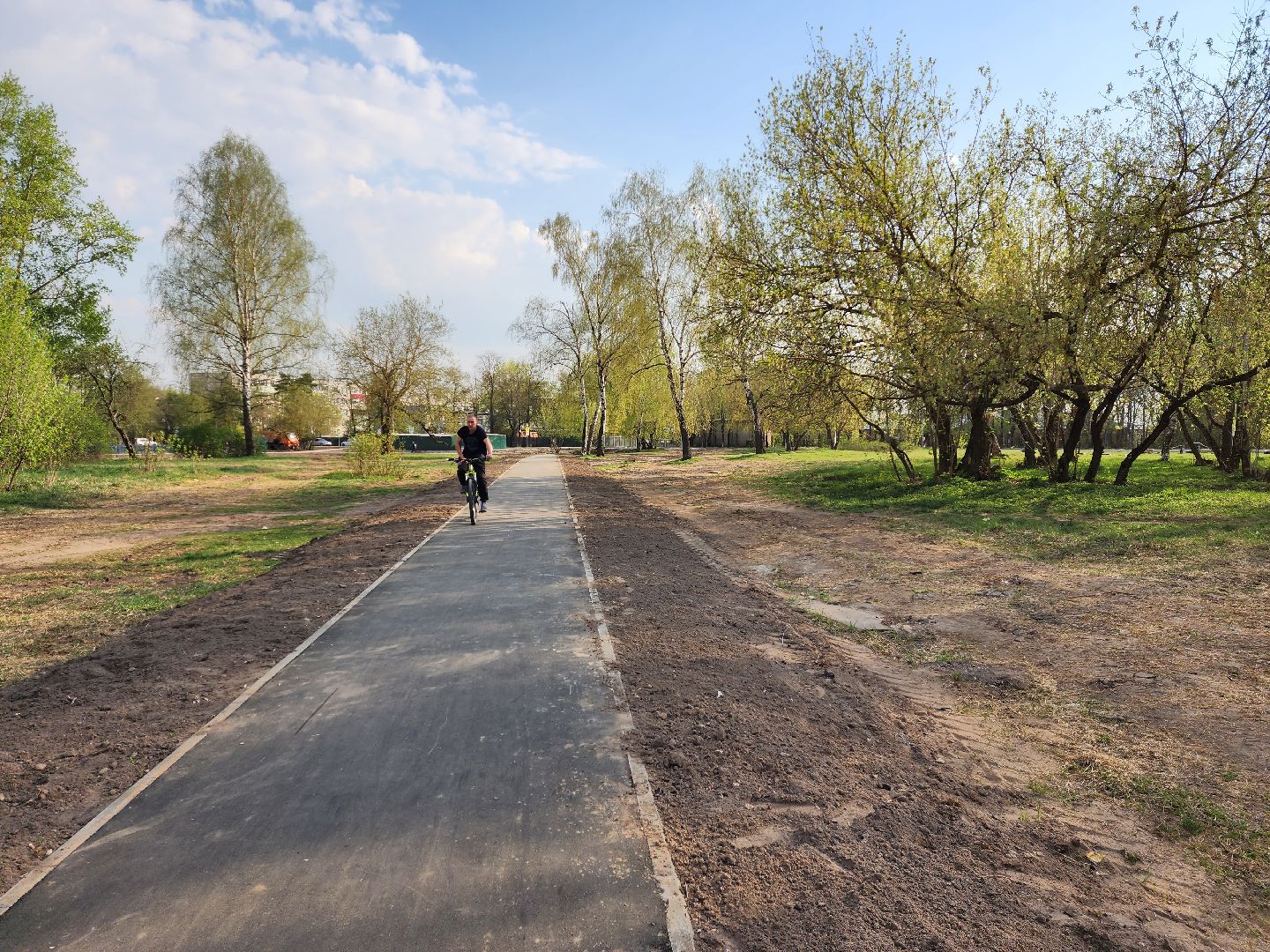 раменское, благоустройство, пешком в подмосковье, тротуар в поселке совхоза раменское,