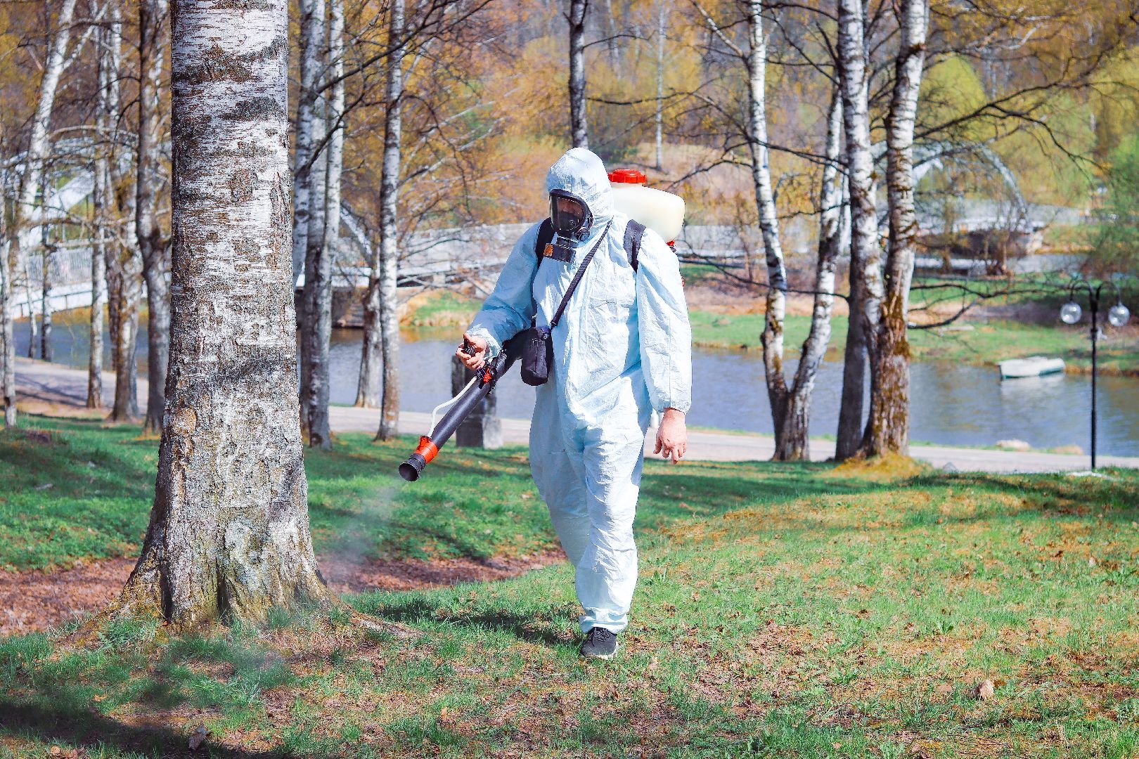 клин, общество, парки, обработка от клещей,