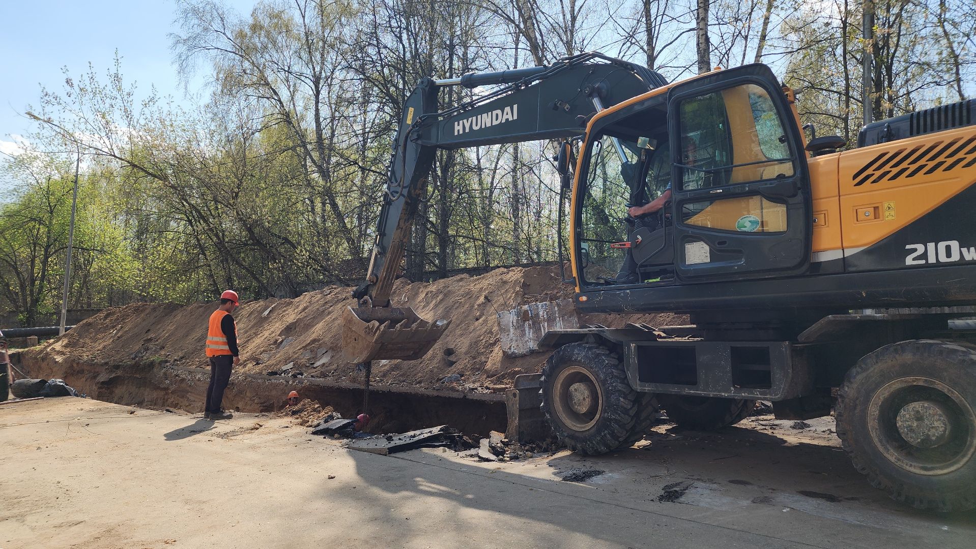 ЖКХ, капремонт теплосетей, Лосино-Петровский,