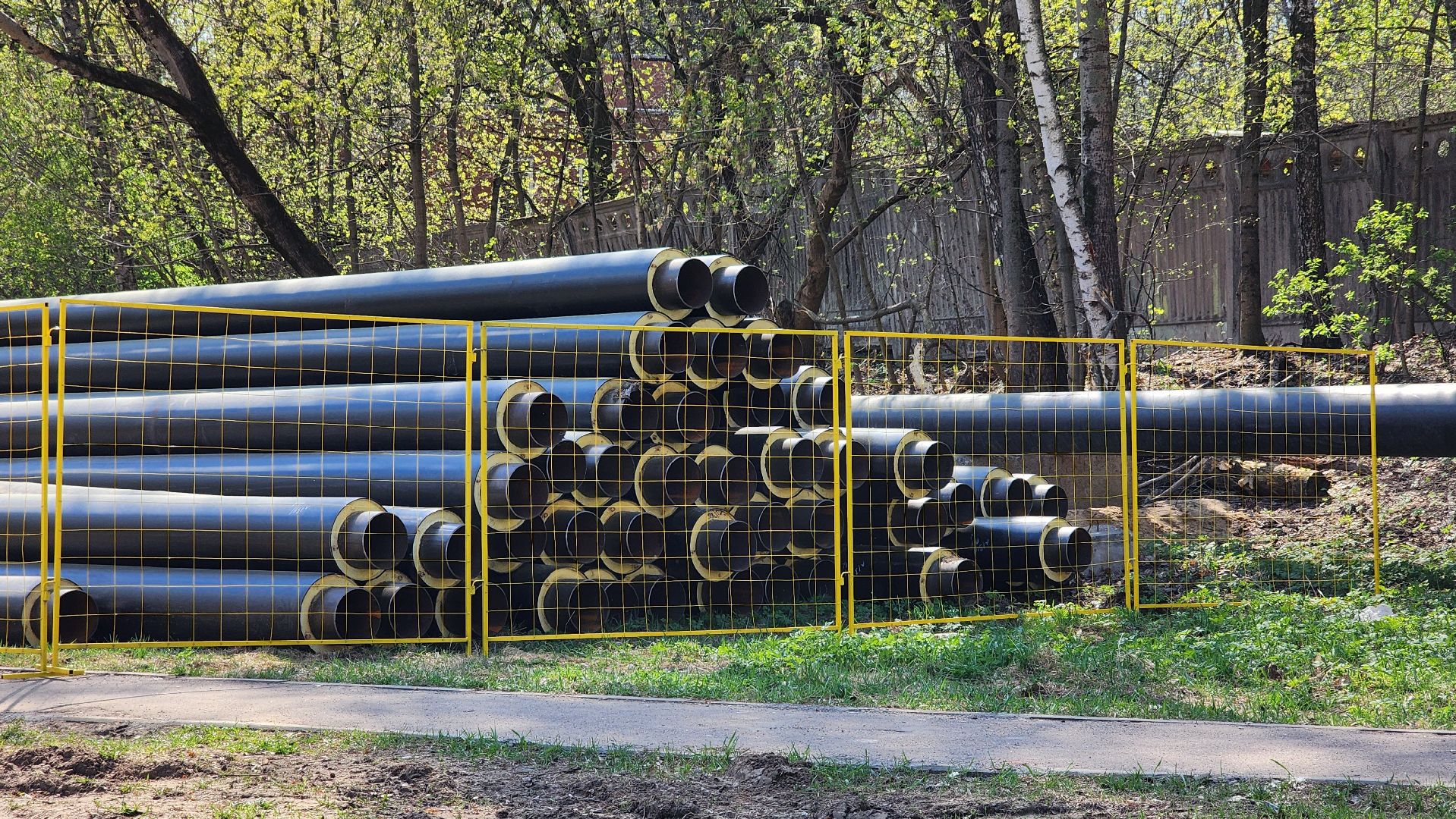 ЖКХ, капремонт теплосетей, Лосино-Петровский,