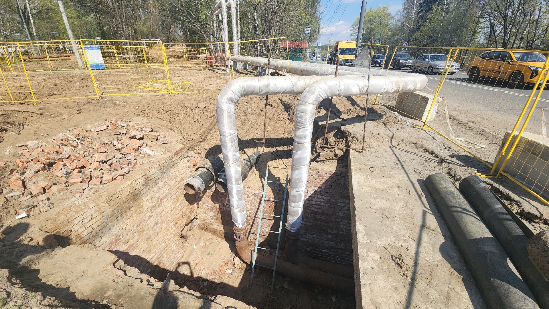 ЖКХ, капремонт теплосетей, Лосино-Петровский,