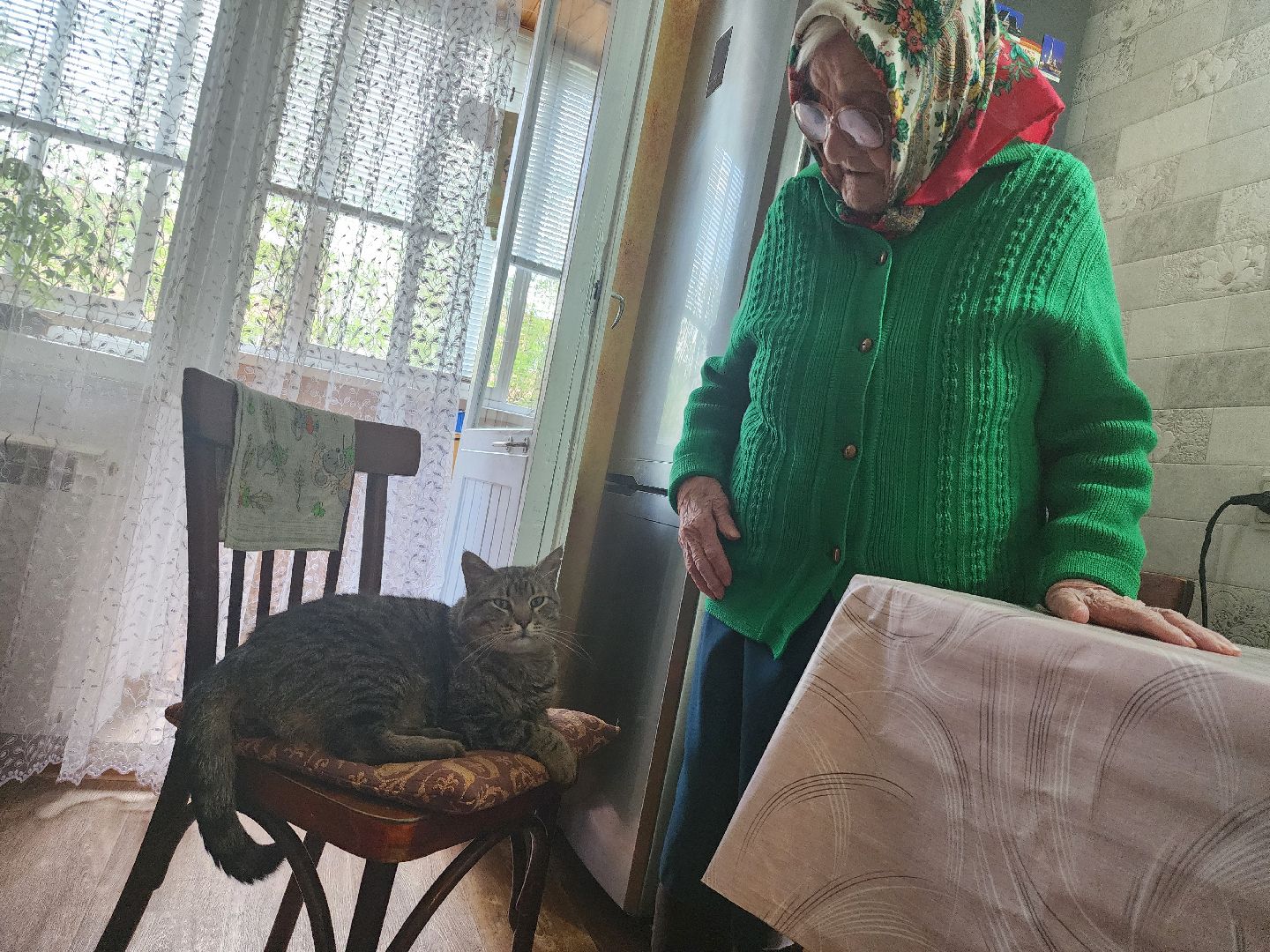 табличка, Зарайск, Ветеран ВОВ, Их осталось мало, Поздравили ветерана,