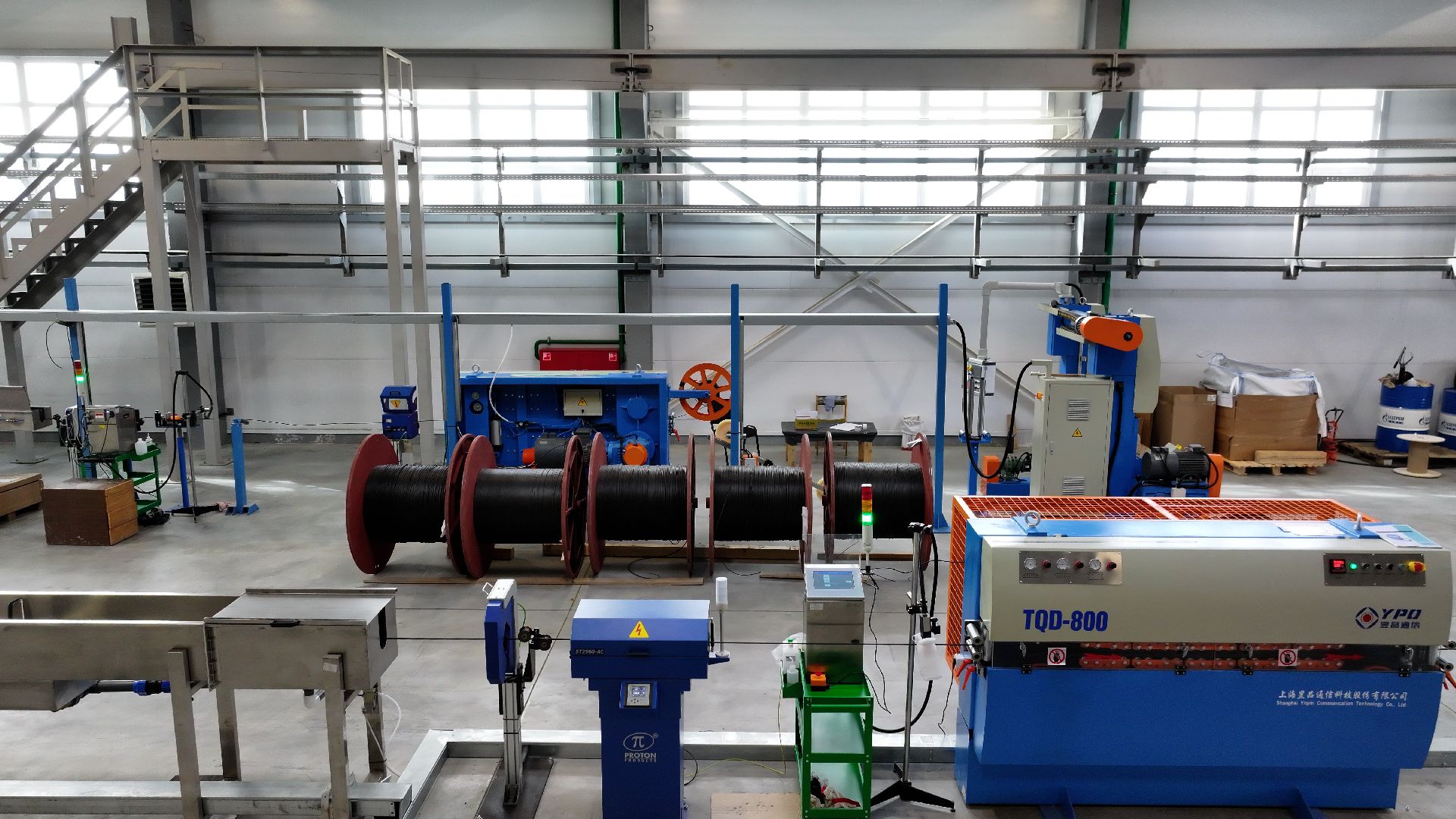 видео с коптера, кабельный завод в воскресенске, оптоволоконный завод,