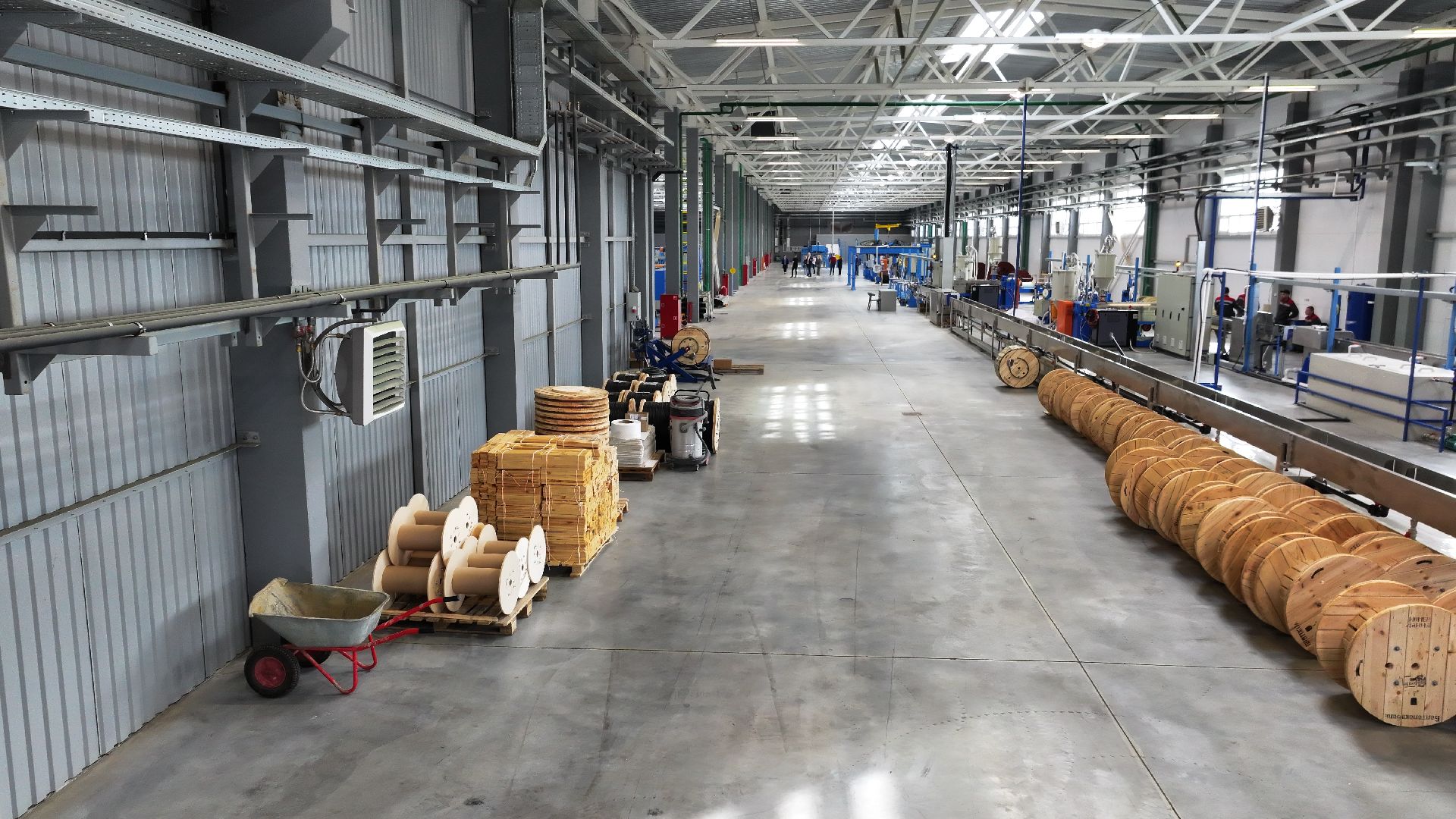 видео с коптера, кабельный завод в воскресенске, оптоволоконный завод,