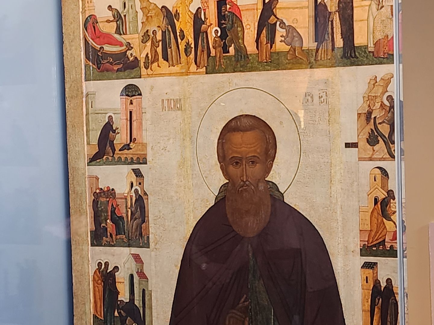 сергиев посад, сергиево-посадский музей-заповедник, любовью и единением спасемся, икона,