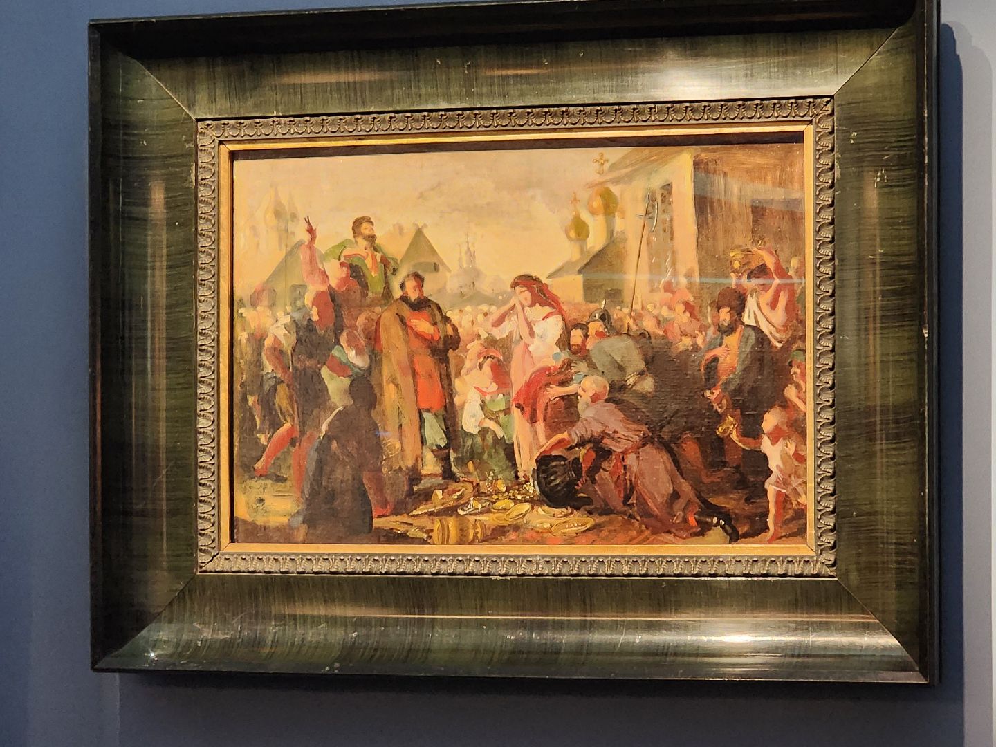 сергиев посад, сергиево-посадский музей-заповедник, любовью и единением спасемся, икона,