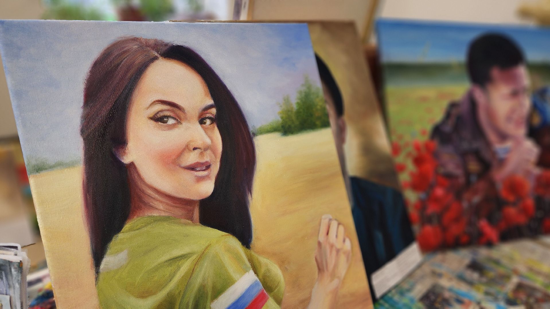 искусство, портрет героя, сво, волоколамск,