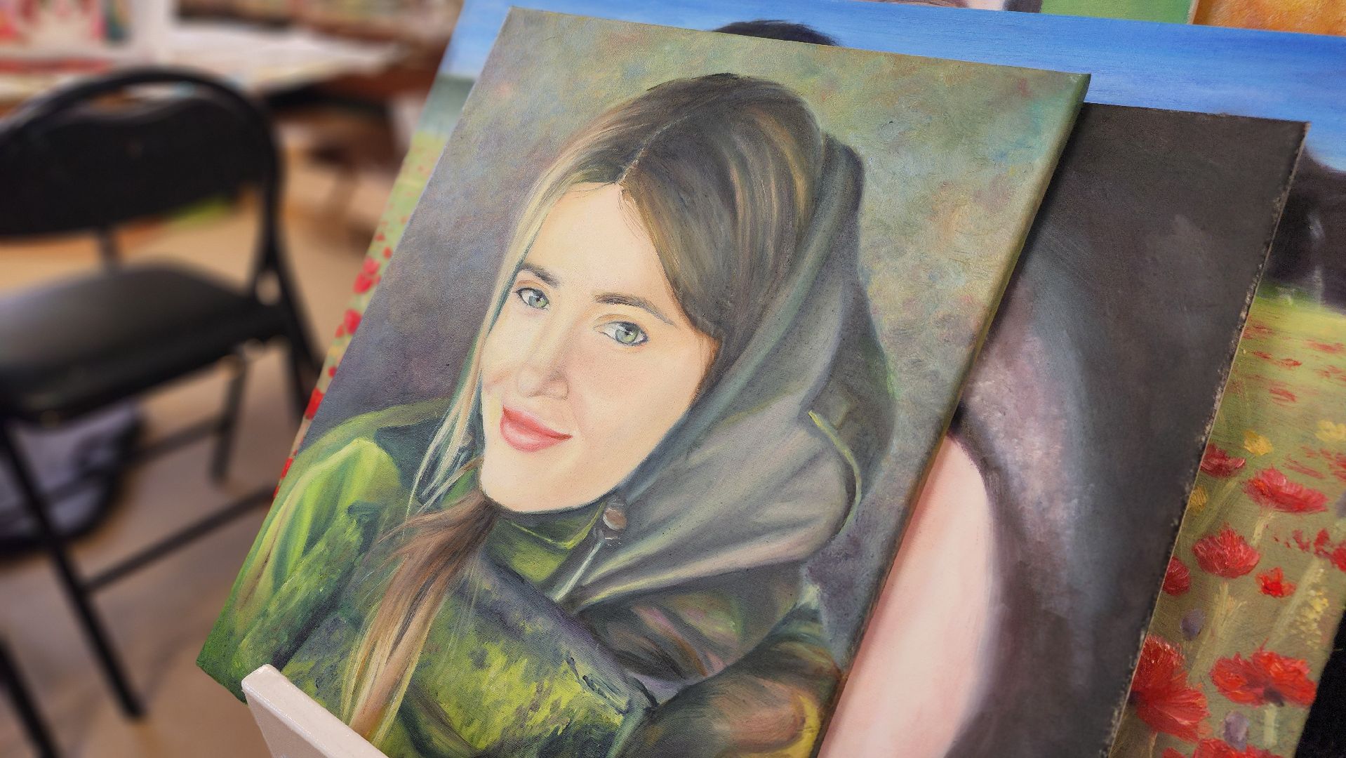 искусство, портрет героя, сво, волоколамск,