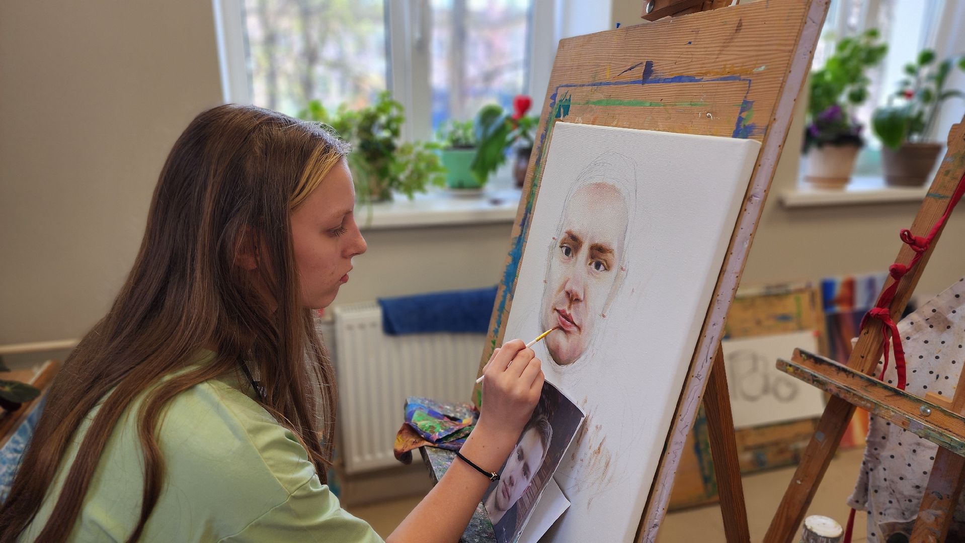 искусство, портрет героя, сво, волоколамск,