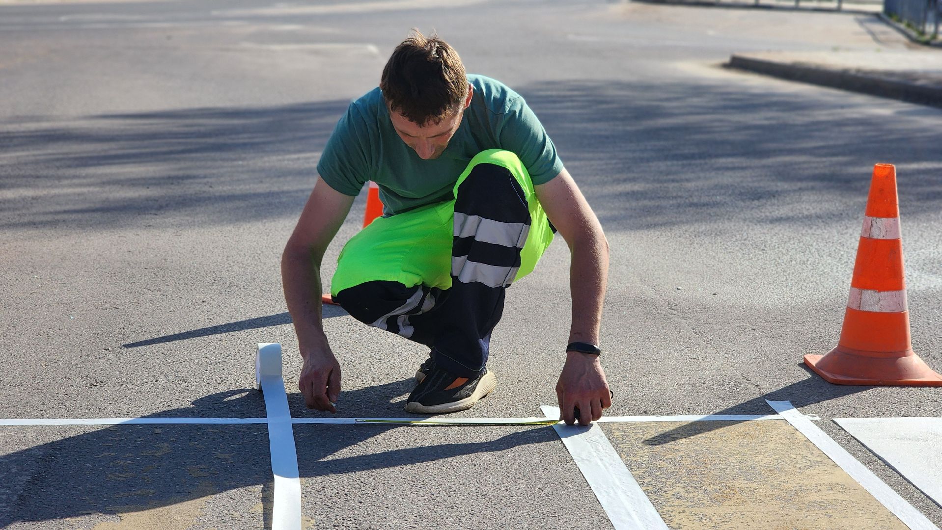 волоколамск, дорожная разметка,