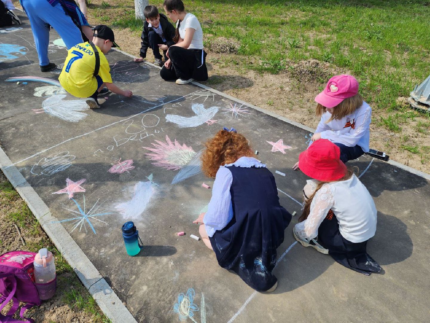 солнечногорск, дети, день победы, акция, школа,