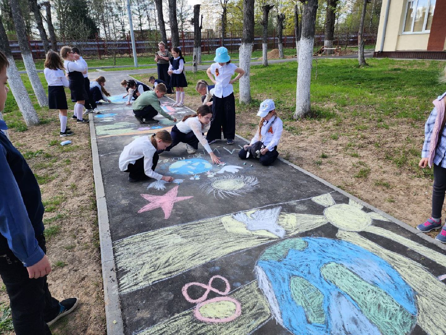 солнечногорск, дети, день победы, акция, школа,