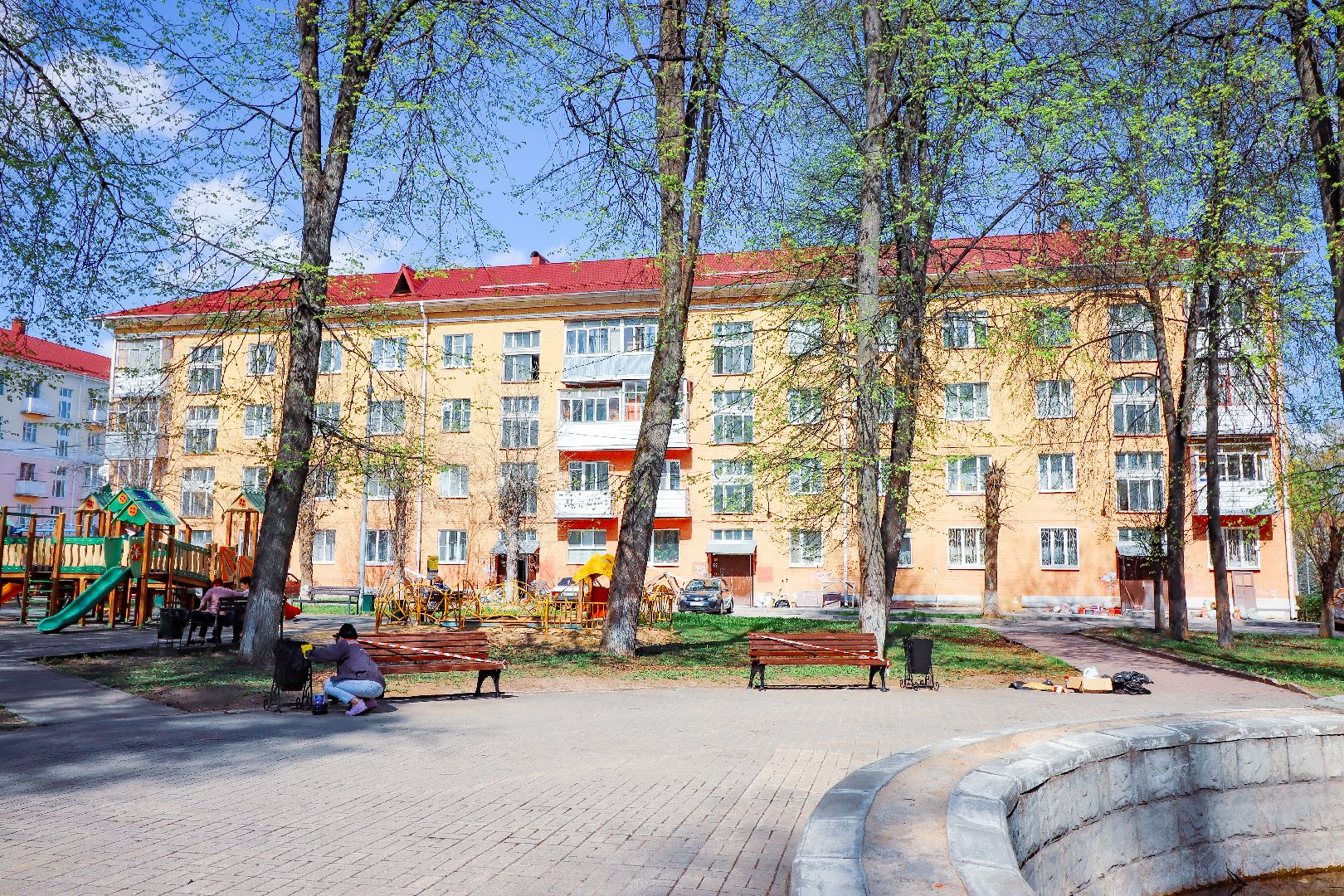 клин, благоустройство, скверы, день победы, жкх,