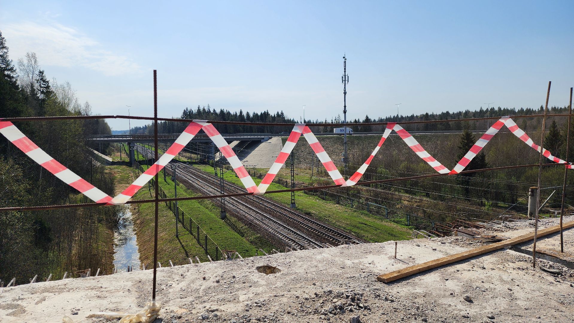 солнечногорск, обуховское шоссе, капремонт путепровода, дороги,