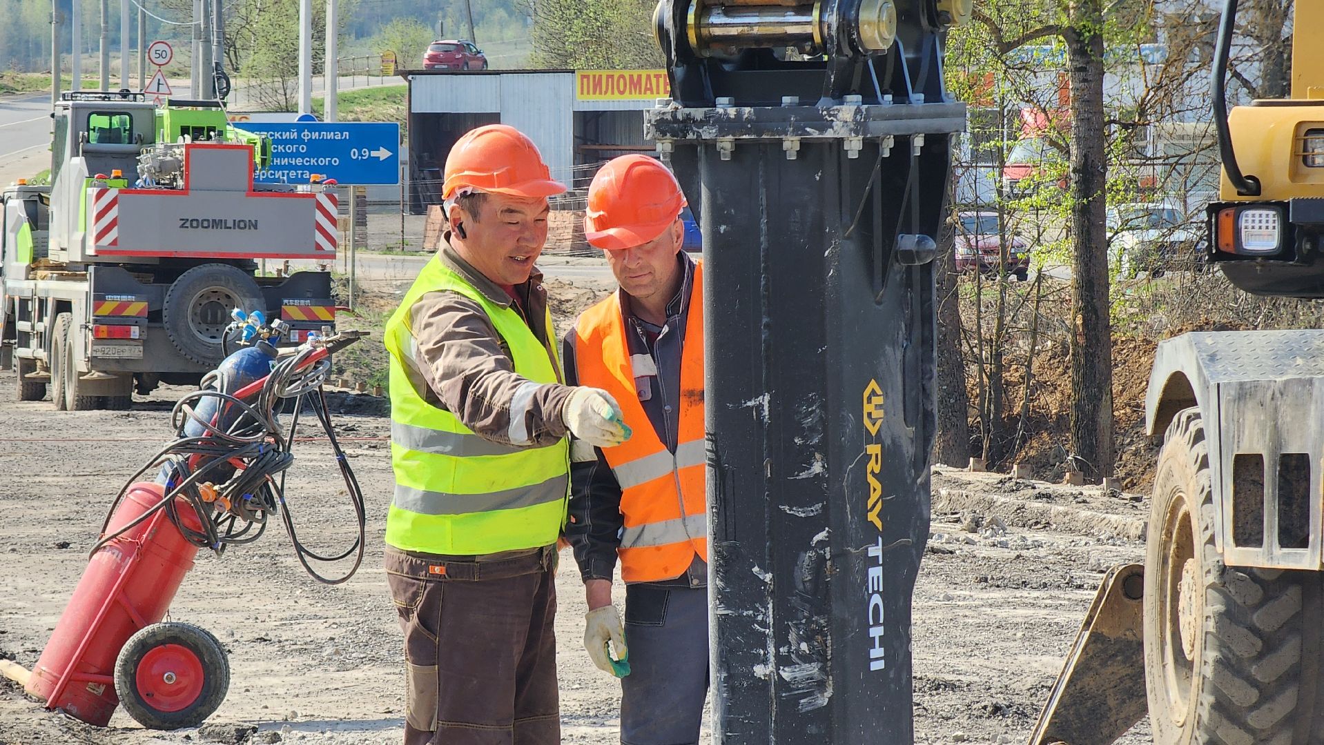 Руза, Поречье , Ремонт моста , Дороги ,