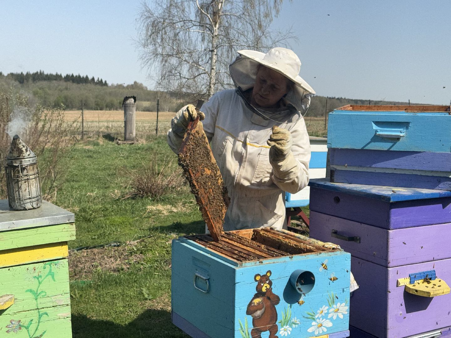 шаховская, пчеловод, пчеловодство, мёд,