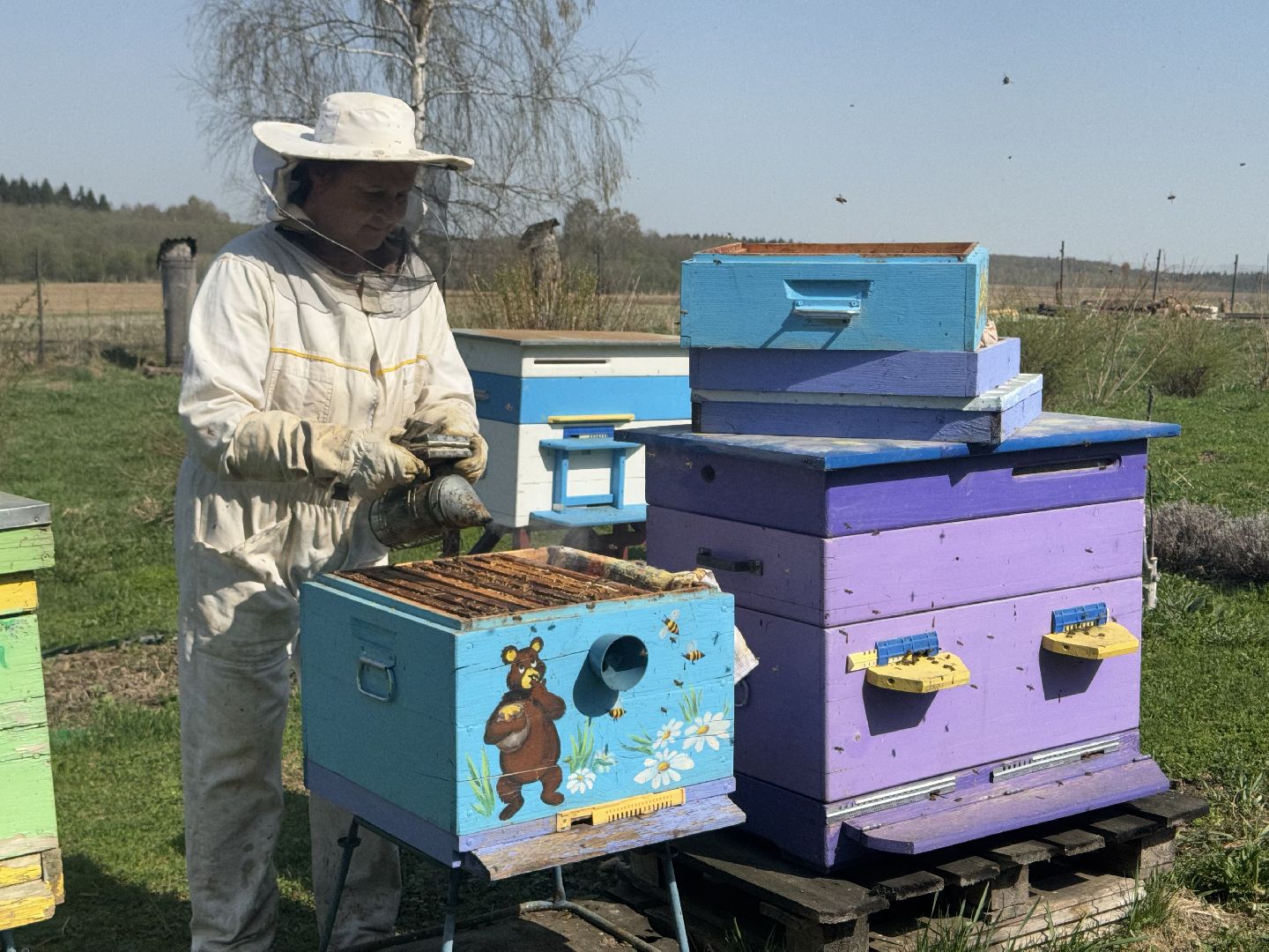 шаховская, пчеловод, пчеловодство, мёд,