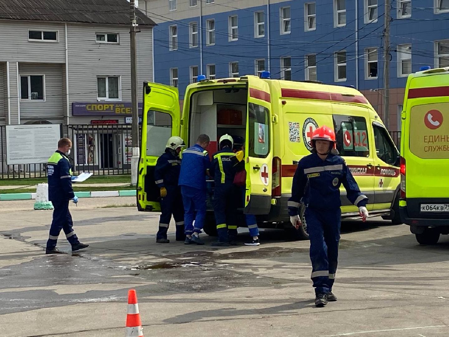 учения МЧС, учения в Красногорске, учения спецслужб,