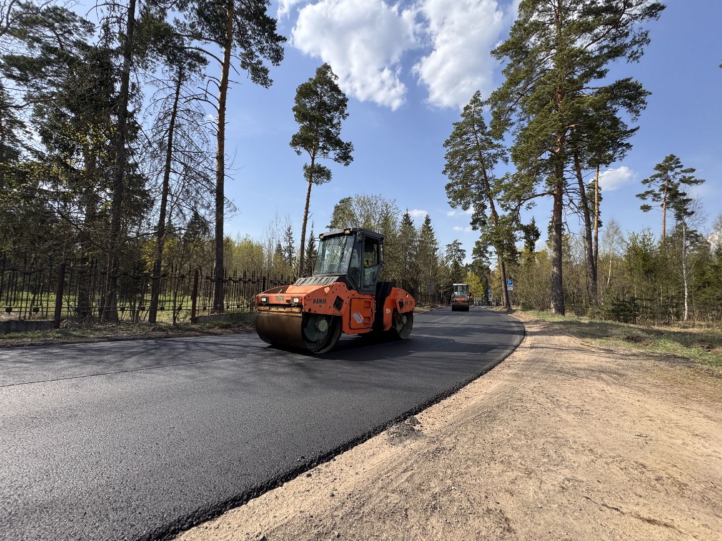 Ремонт дороги, Благоустройство, Одинцово, Аэродром Кубинка,