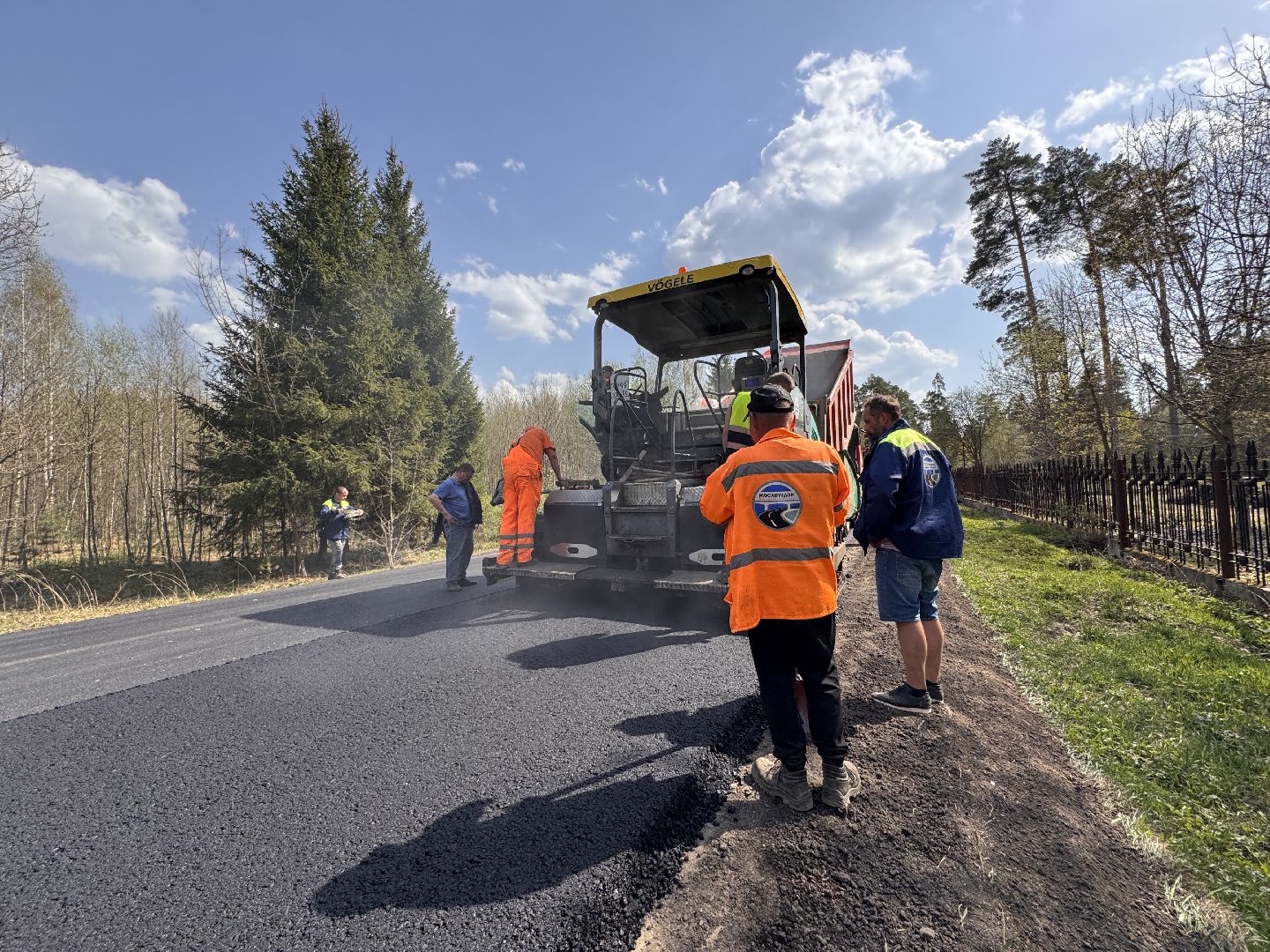 Ремонт дороги, Благоустройство, Одинцово, Аэродром Кубинка,