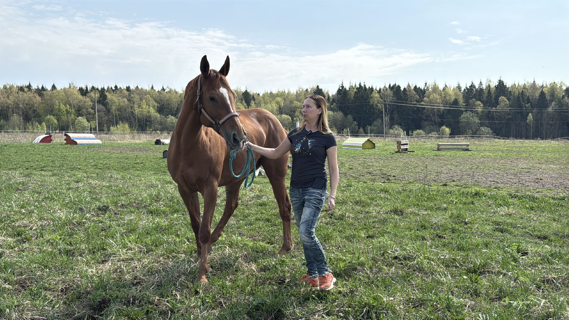 Конкур, Всадница из Одинцова, Спорт Подмосковья,